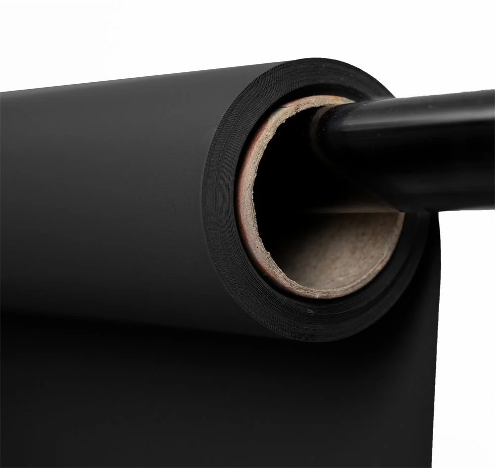 Black Seamless Paper Backdrop