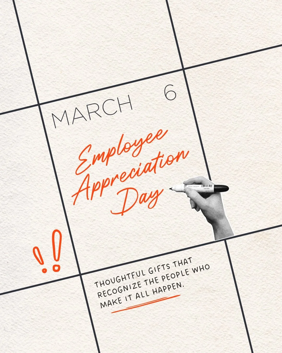 Employee Appreciation Day is coming up on March 6th. Skip the generic and gift something thoughtful, elevated, and genuinely appreciated. We&rsquo;ve got you covered.