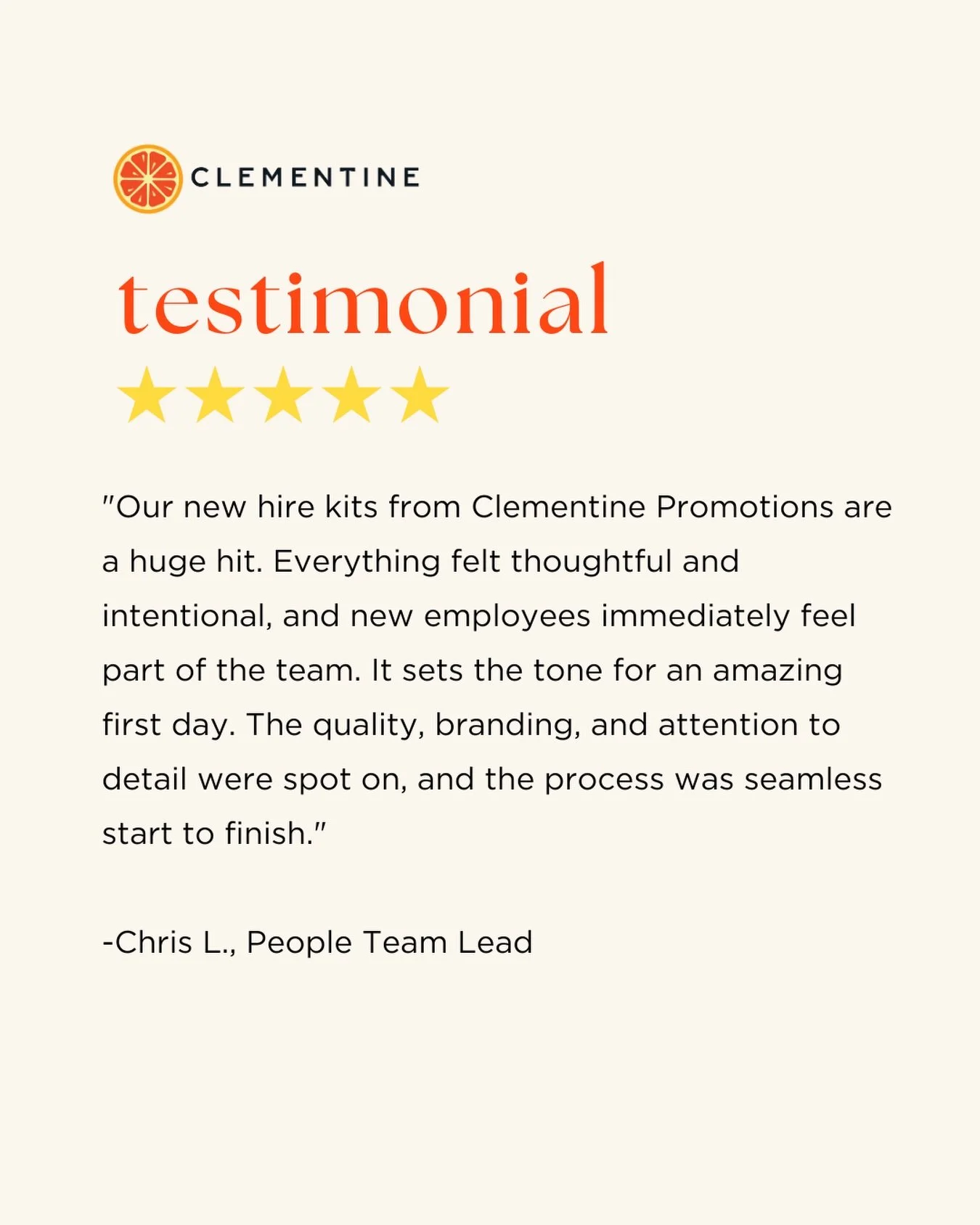 There is nothing better than hearing how much our clients and their teams love their new hire kits. From thoughtful, branded details to a seamless onboarding experience, we love helping companies create welcome moments that truly set the tone from da