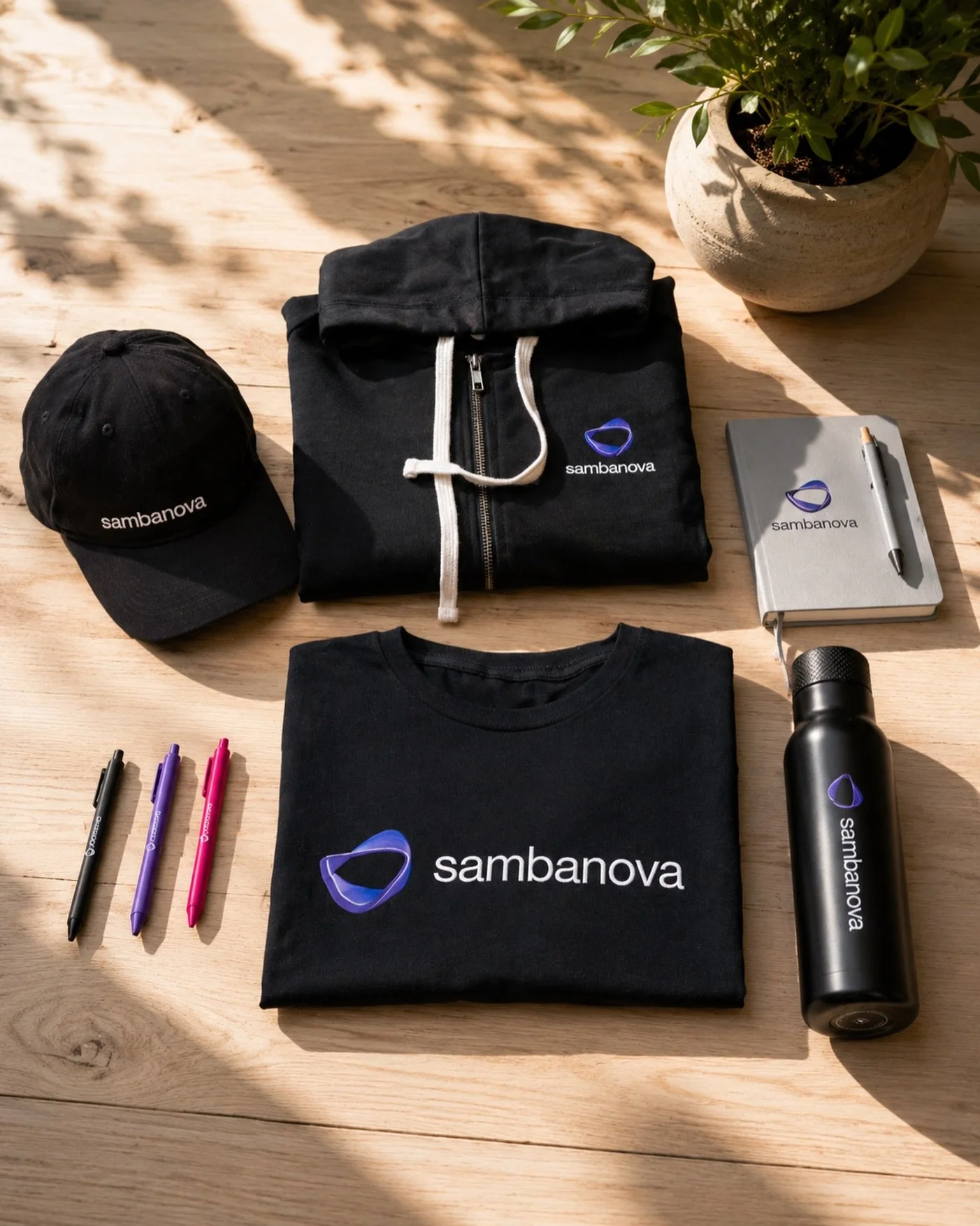 Some brands move at a different speed. Their merch should too.

Fresh merch, built for SambaNova.

#madebyclementine #companymerch #corporatemerch #corporategifting #companygifts