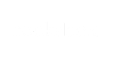 Black background with the word 'rockssbox' in white lowercase letters.