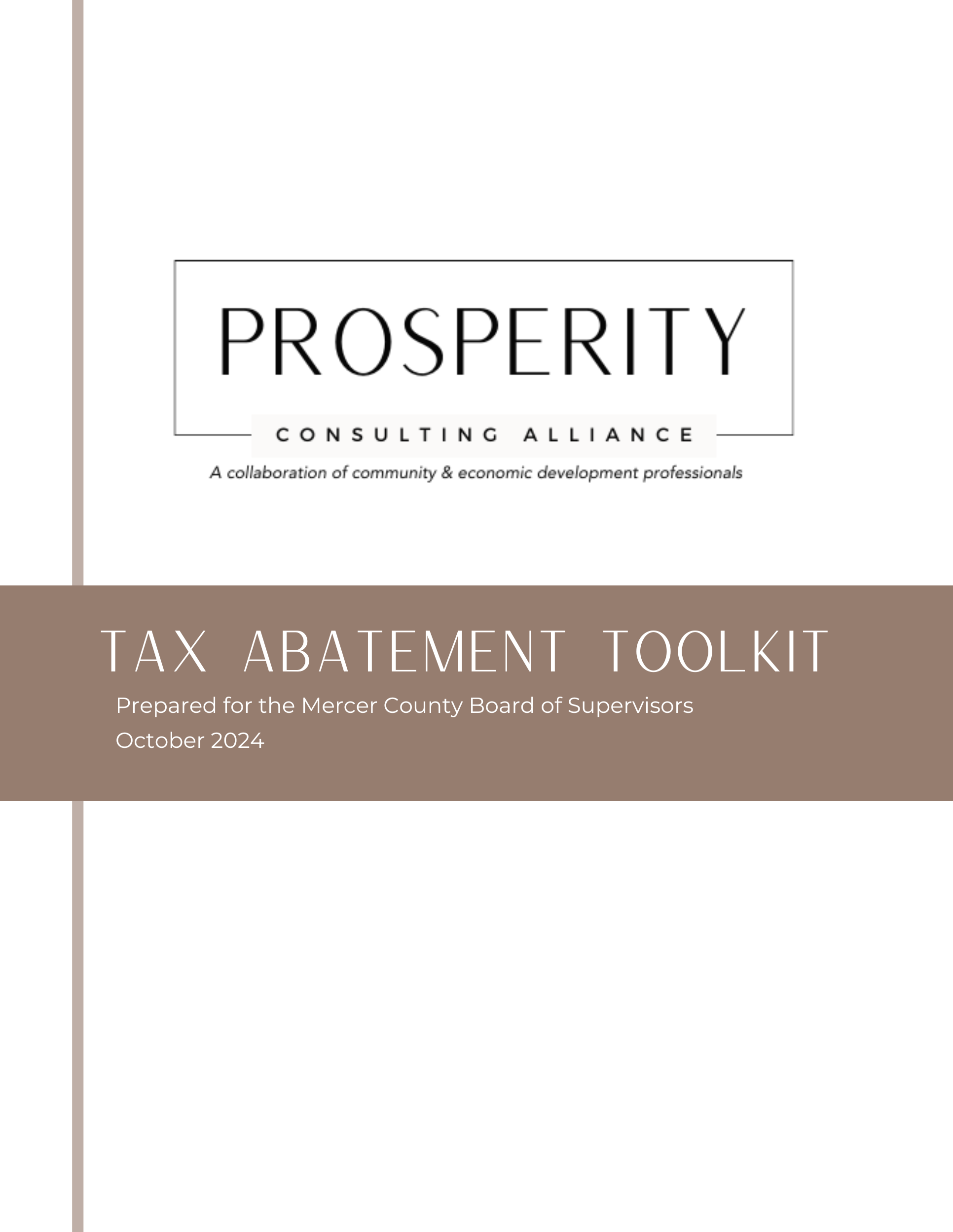 Tax Abatement Toolkit
