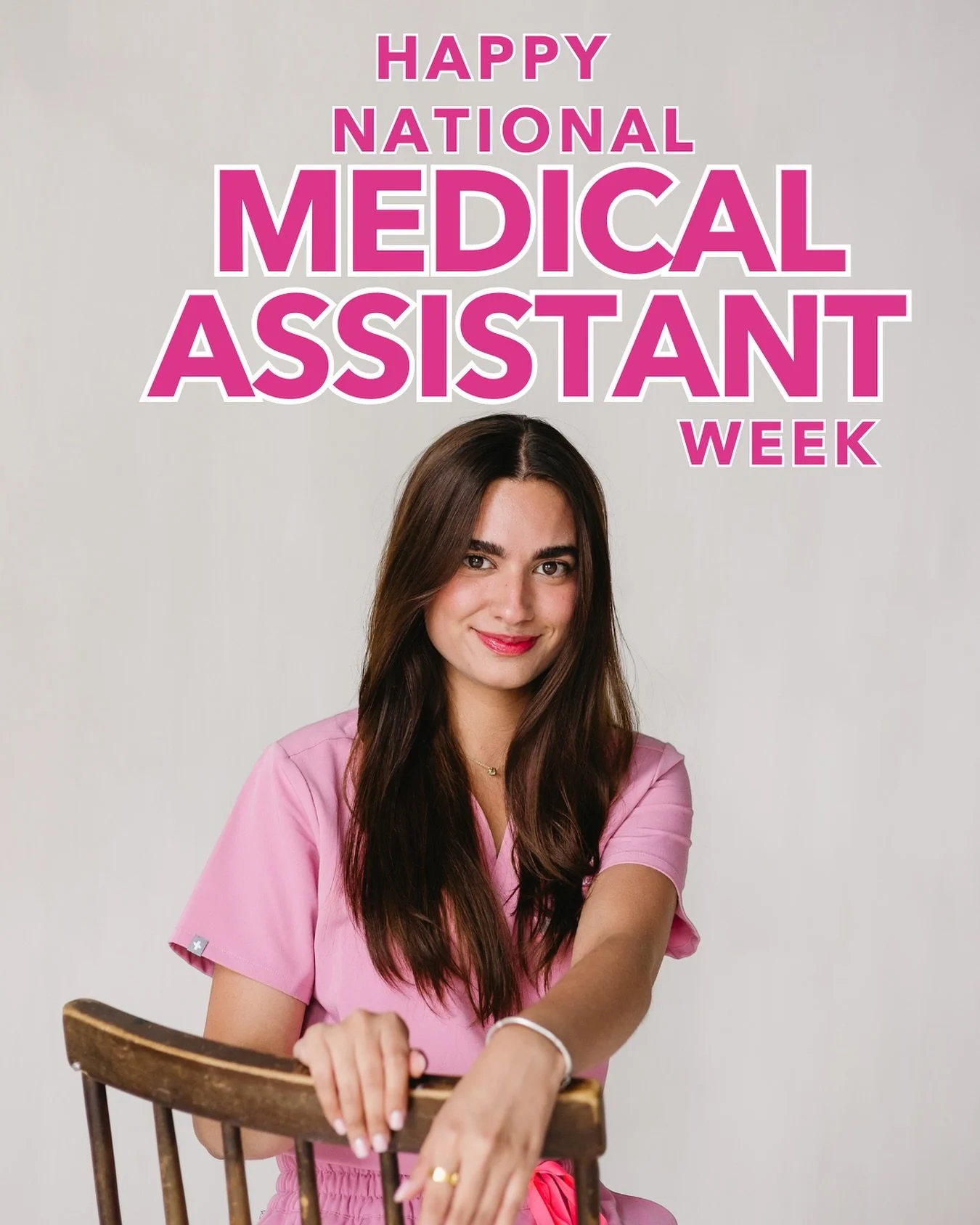 Behind every smooth appointment and organized tray&hellip; there&rsquo;s a Victoria 😉🩺

Happy National Medical Assistant Week to our favorite MA who keeps NurturHer glowing from the inside out!

We&rsquo;re so lucky to have you 💕