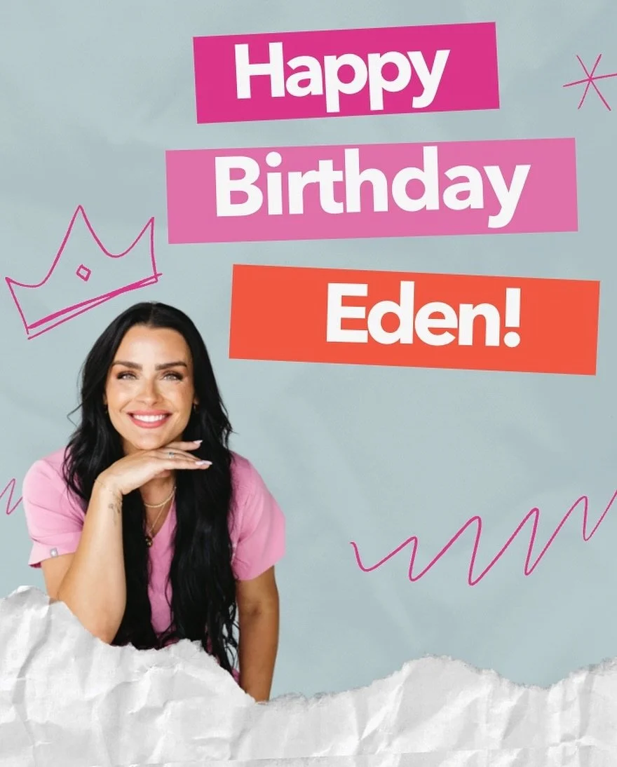 Happy Birthday to our radiant Eden! 🎂 

If you&rsquo;ve ever called or visited us, you know the calming, kind energy Eden brings to Nurturher every single day 💕 She&rsquo;s the first face you see and the reason our days run so smoothly.

Help us sh