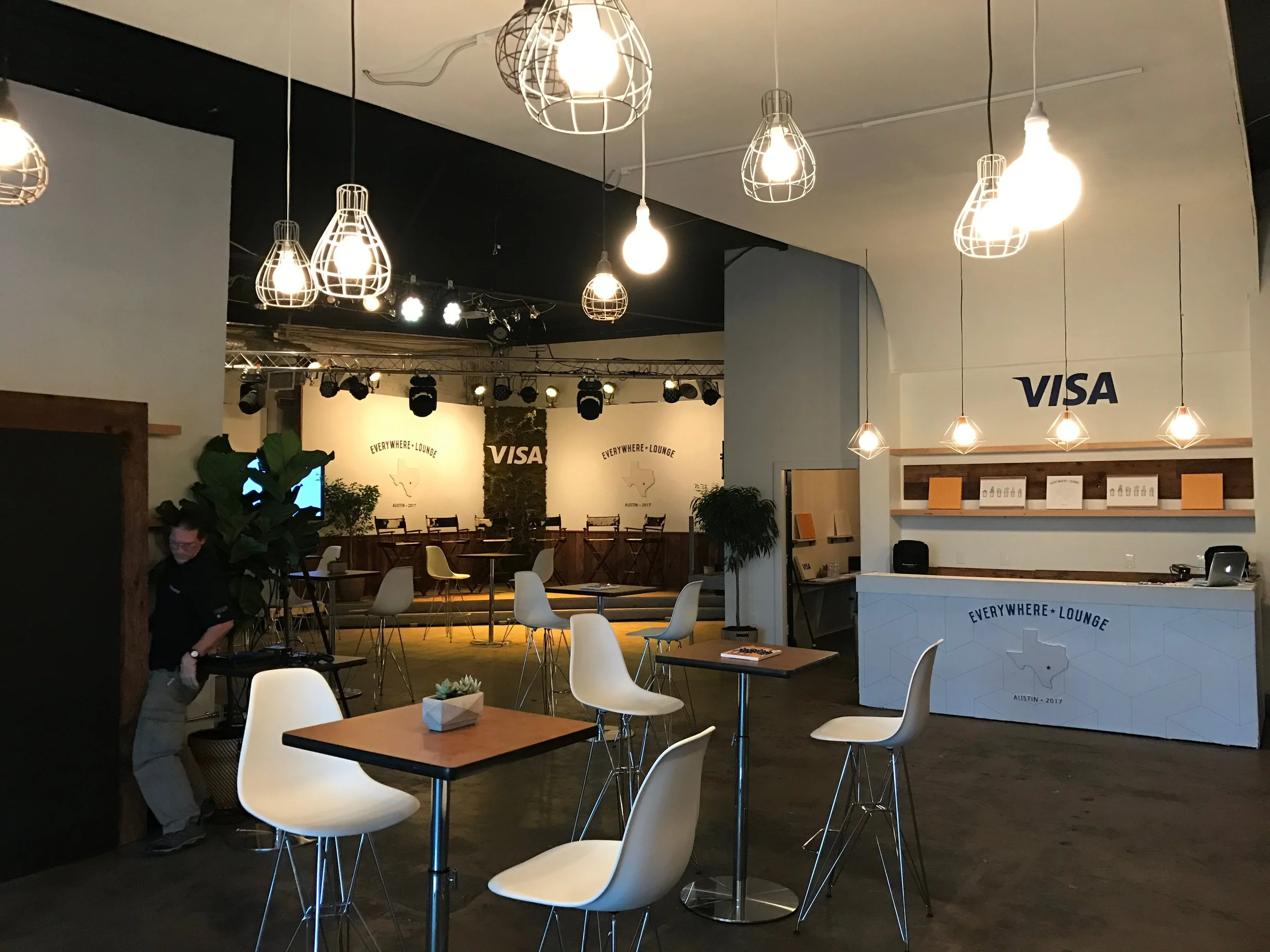 Visa, Inc's Everywhere Lounge at SXSW - 2017