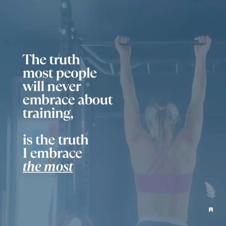 The truth most people will never embrace about training
Is the truth I embrace the most 

Its Endless 

Most people want an endpoint.
✅ A number on the bar.
✅ A waist showing no hints of child bearing or &ldquo;meno belly&rdquo;
✅ A week with no ache