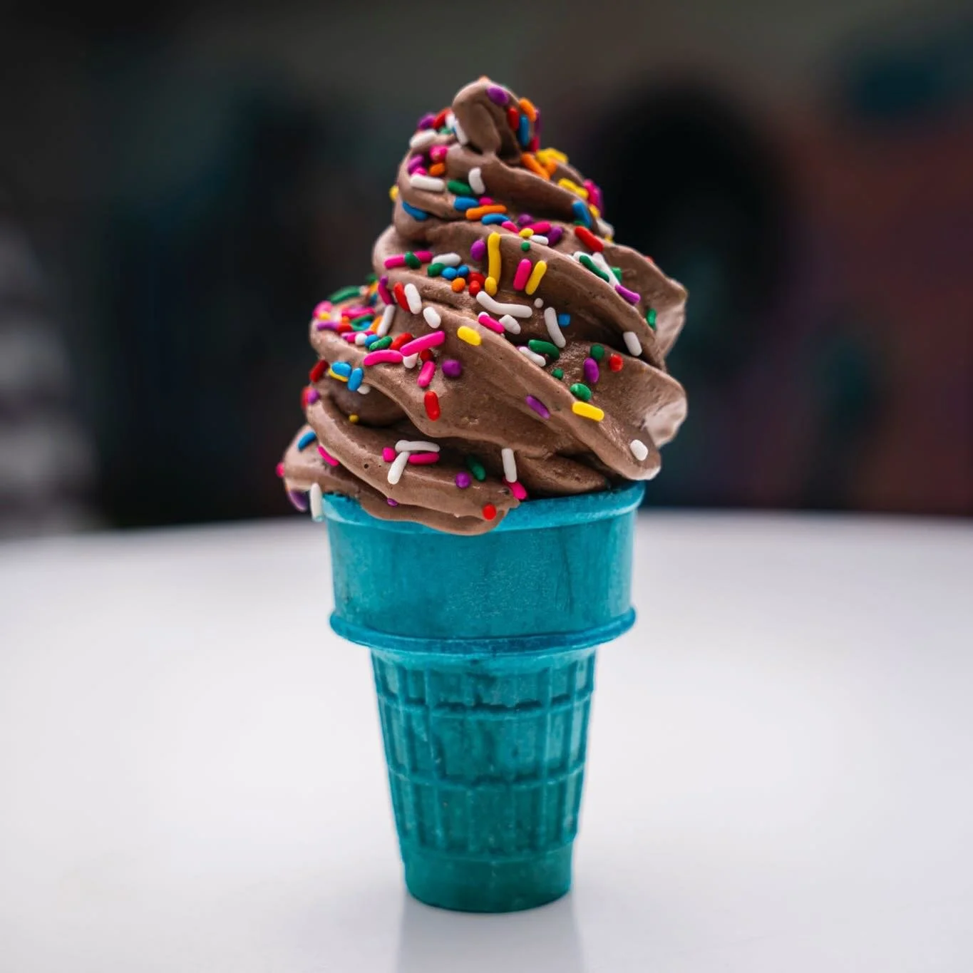 Chocolate ice cream &amp; sprinkles - simple but cerealsly delicious! 🍦✨

#12thsouth #icecream #chocolatelover 

📸 @kaleb_broussard
