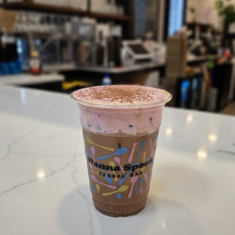 Wanna Spoon is part of the Conversation Hearts Crawl again this year! 🩷

Come try our &ldquo;Brownie Points&rdquo; latte from now through February 14th! 🫶🏻

Brownie batter latte topped with raspberry buttercream cold foam and dusted with cocoa pow