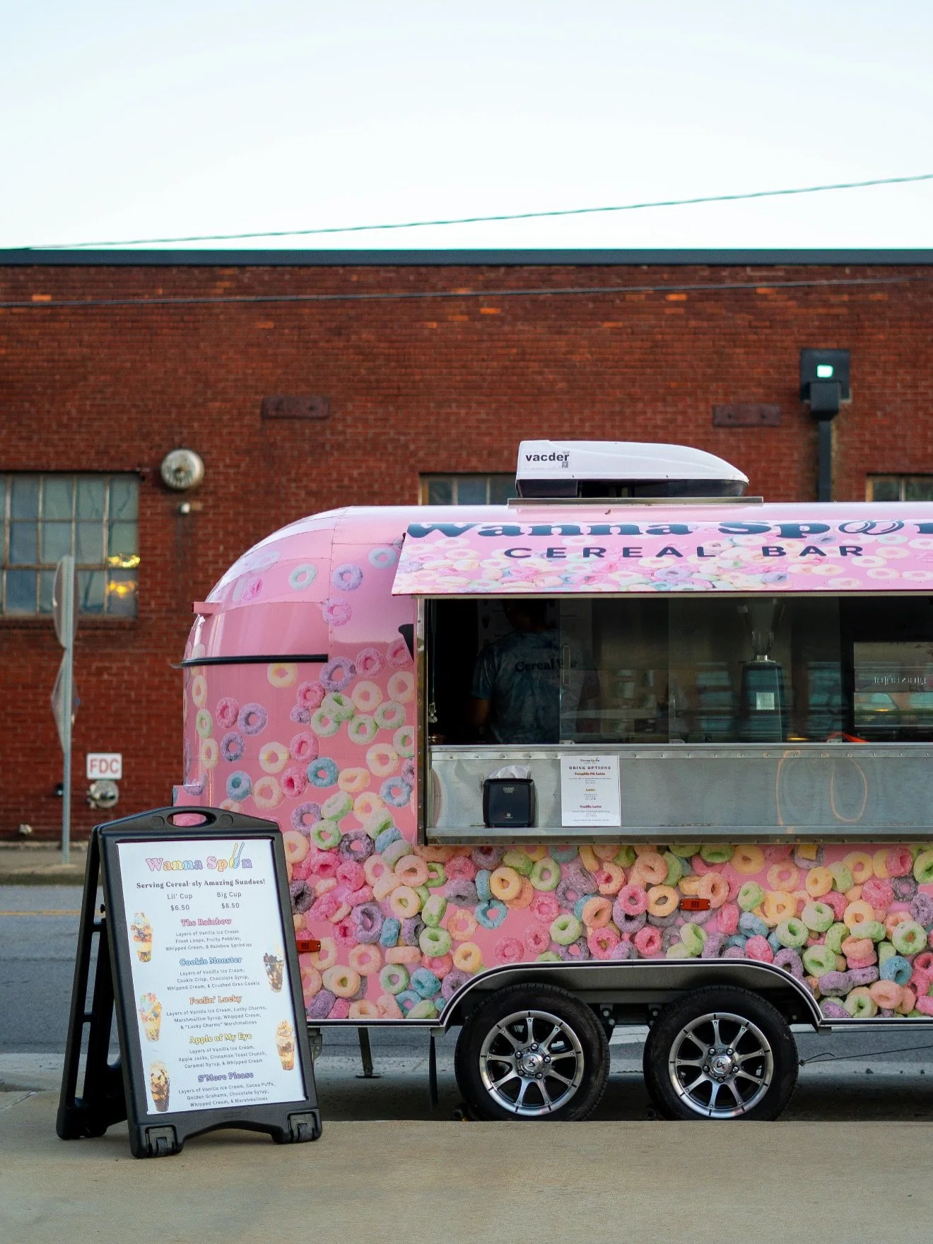 Your event is missing something. Her name is Trixie. 🎀

We&rsquo;re officially booking our cereal bar trailer for parties, events, pop-ups, and more&hellip; and she is ready to pull up on your guest list!

Imagine: a cereal bar. At YOUR event. On wh