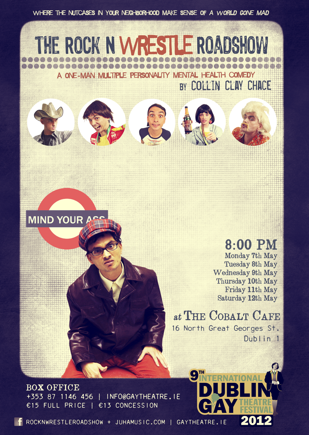 Poster for The Rock N Wrestle Roadshow 2012