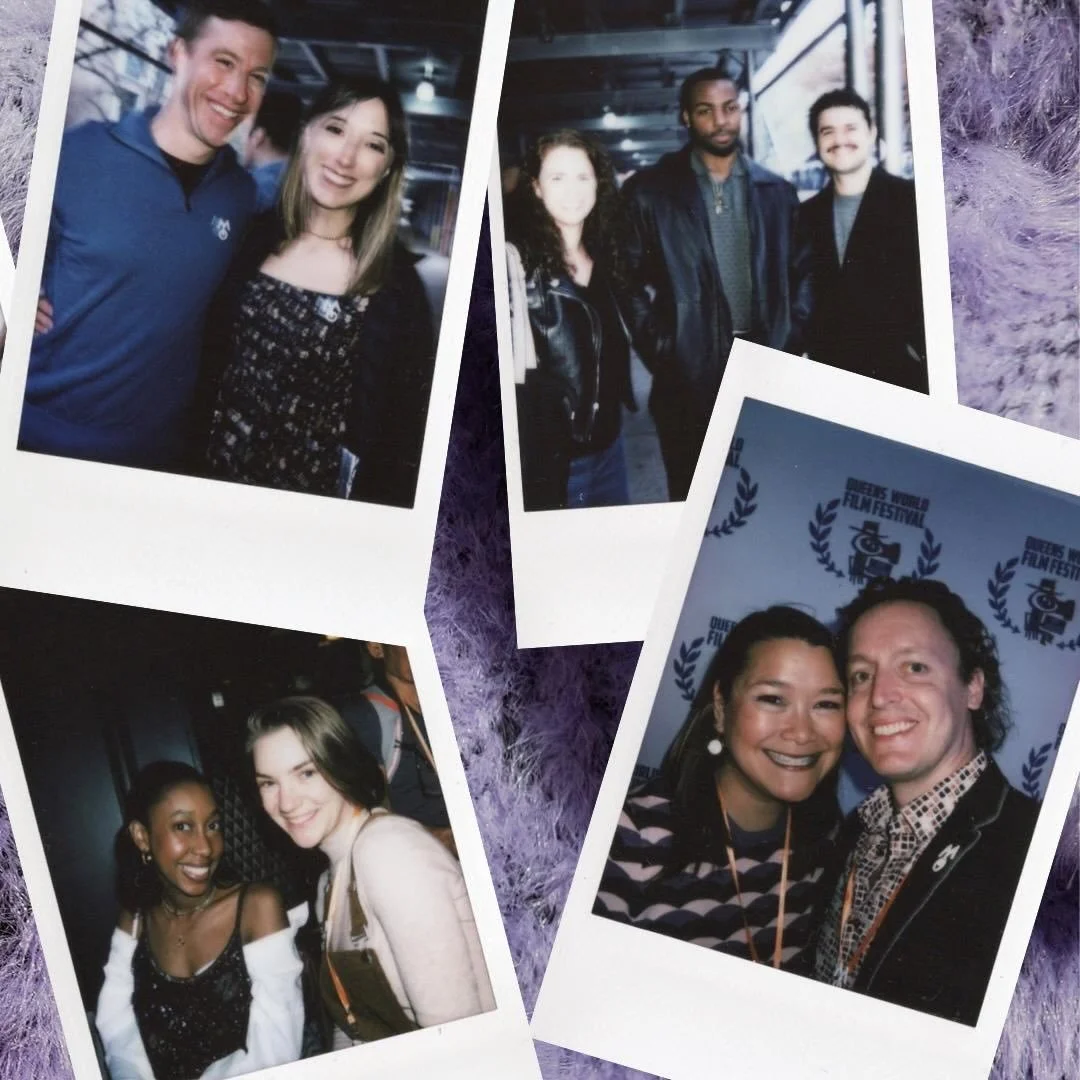 Feeling grateful to have been part of the amazing 17 (😉) days of @queensworldfilmfest! Thank you to our amazing friends and family who came out for our screening! Thank you to all the brilliant filmmakers we met and reconnected with! Thank you to ve