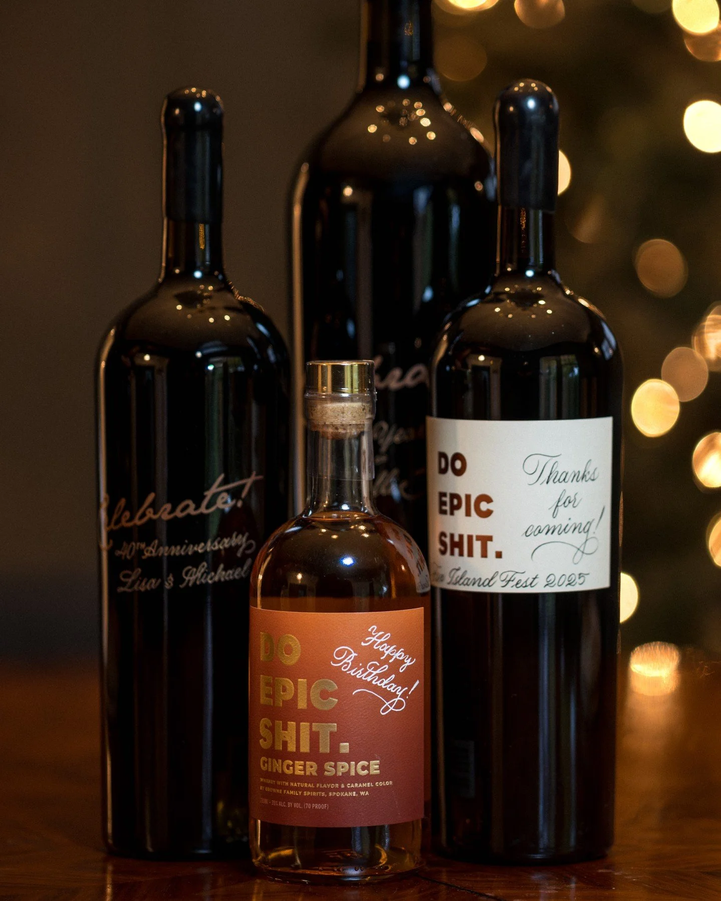 Gifting from the Browne's 101: make it personal💌🍾 Take a page out of Andrew and Courtney's book and work with our live calligrapher who&rsquo;ll turn your bottle into the sweetest custom gift, celebration piece, or heartfelt surprise.
Tacoma: Novem