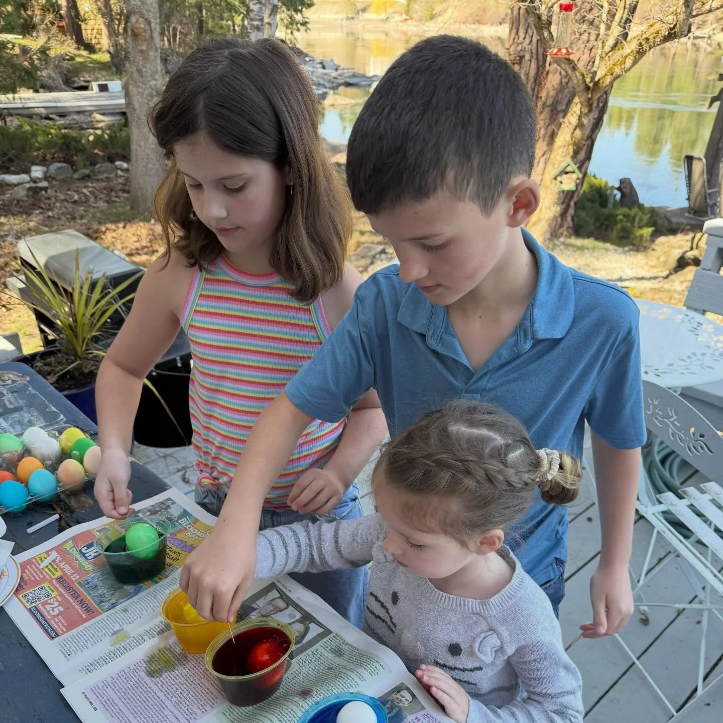 Happy Easter from our family to yours! 🐰🐣