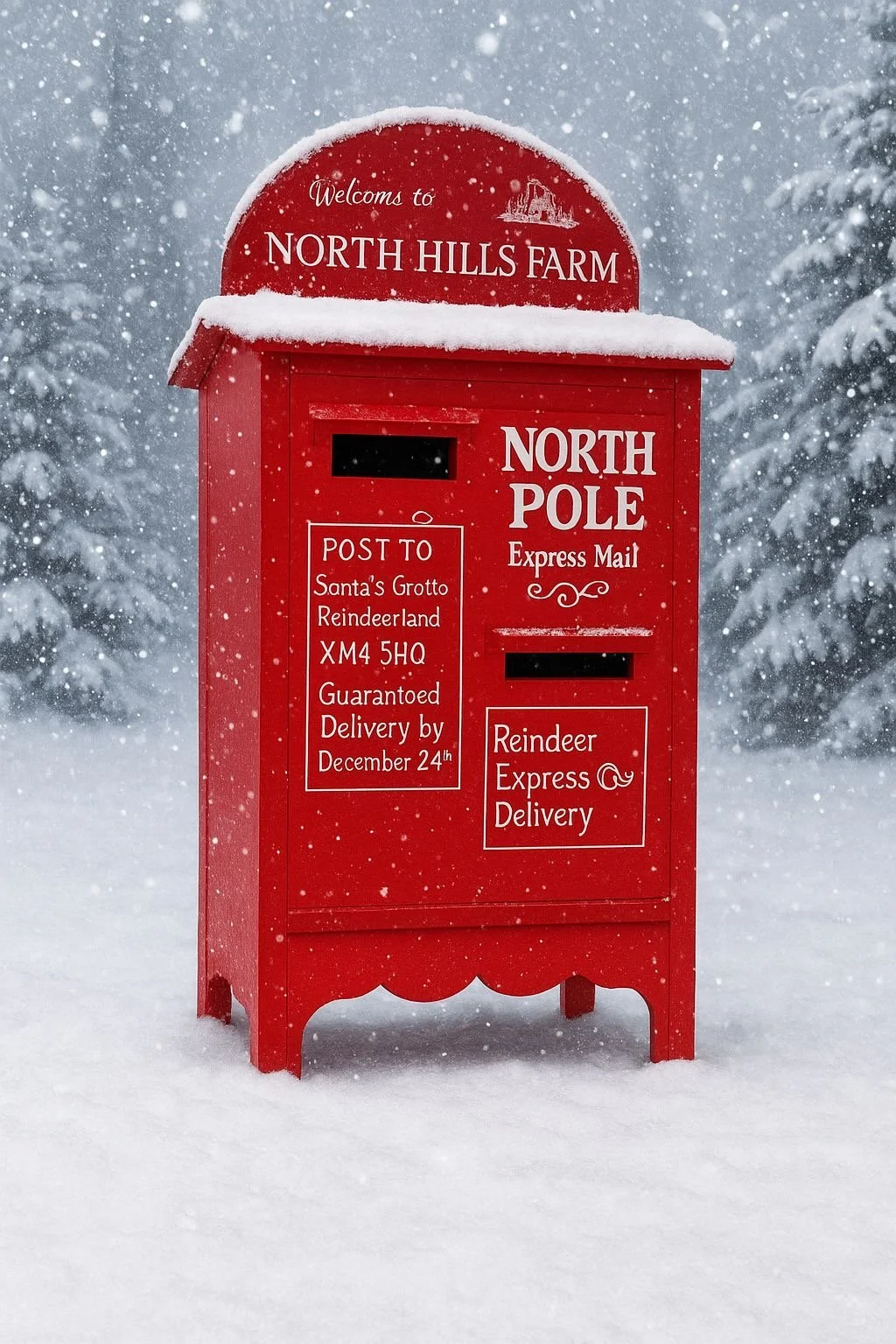 Post a letter to santa north wales