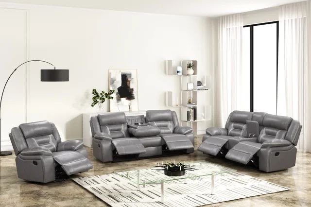 LUKA10 OVERSIZED 3PC RECLINING SET