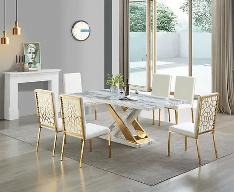 D610 Viva (White/Gold)