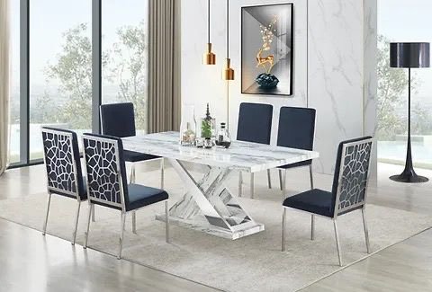 D610 VIVA (White/Chrome)