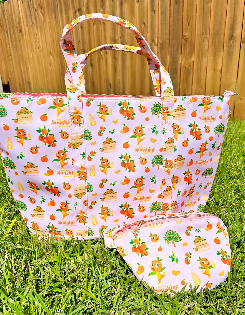 Orange Bird Tote and Fanny Pack — Best Day Ever