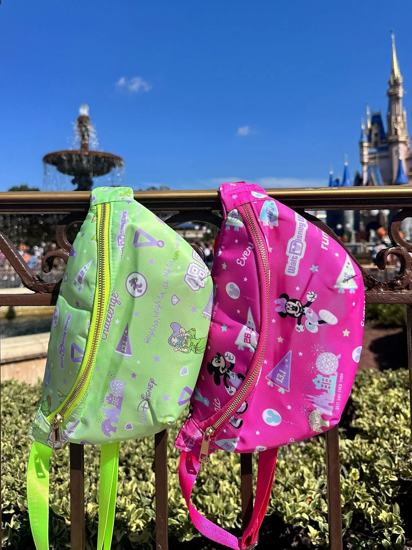 Run Disney season is in full swing and I have a huge collection of fanny packs, patches and tees perfect for your race weekend outfits. You guys have been loving these 2 new printed fanny packs. Available now! ✨