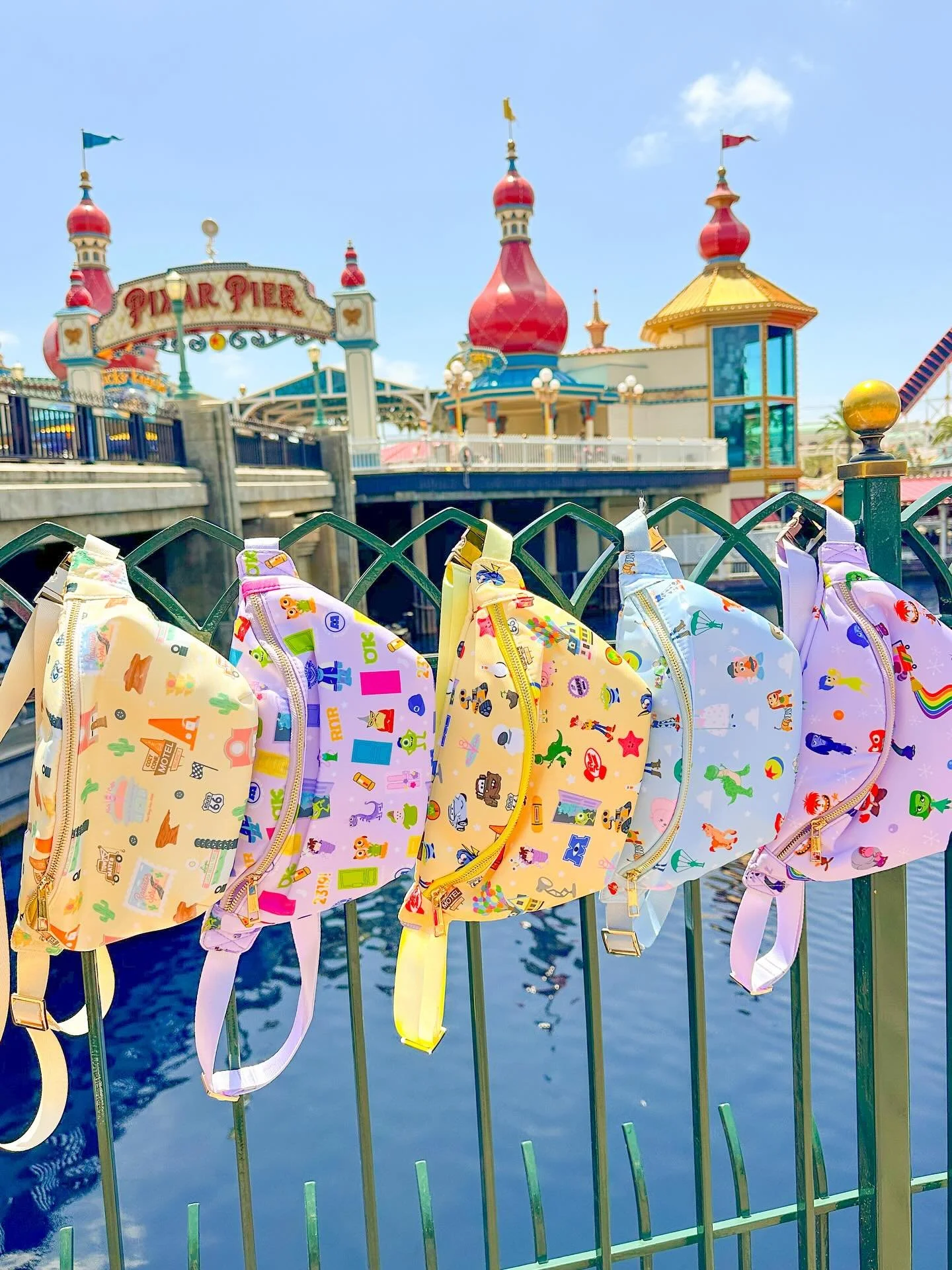 ✨✨PIXAR Sale! ✨✨ All printed Pixar fanny packs are only $30 today! Shop using the link in stories as they&rsquo;re only marked on sale on one specific listing. Shop now and choose from Cars (Radiator Springs), Monster&rsquo;s Inc., Toy Story, Inside 