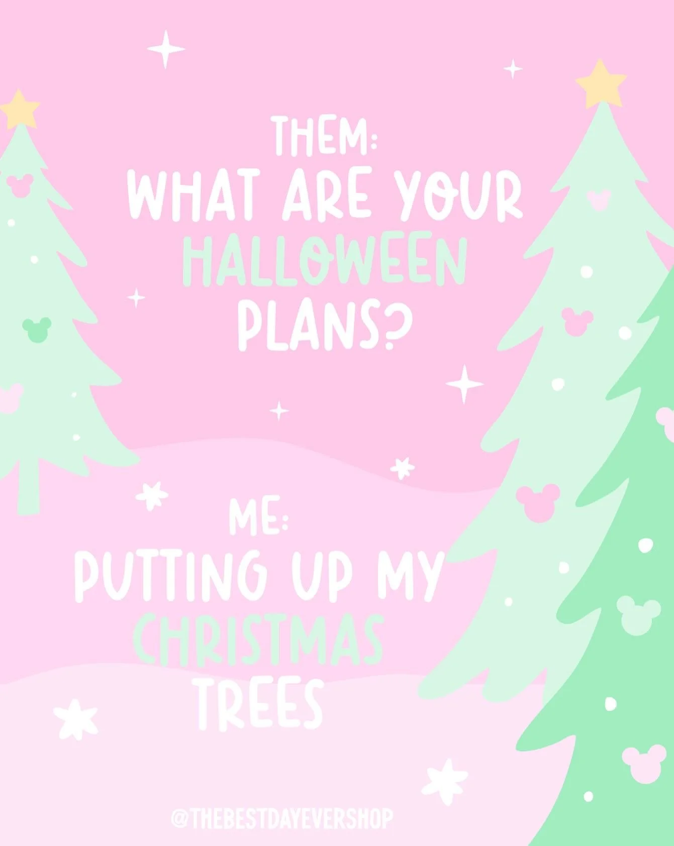 What are your Halloween plans this year? I&rsquo;ll be putting up my Christmas decorations! Let me know when you plan to decorate this year. Am I the only one decorating  early?! I do 12 Christmas trees so it takes a lot of time 🎄🎃🎄