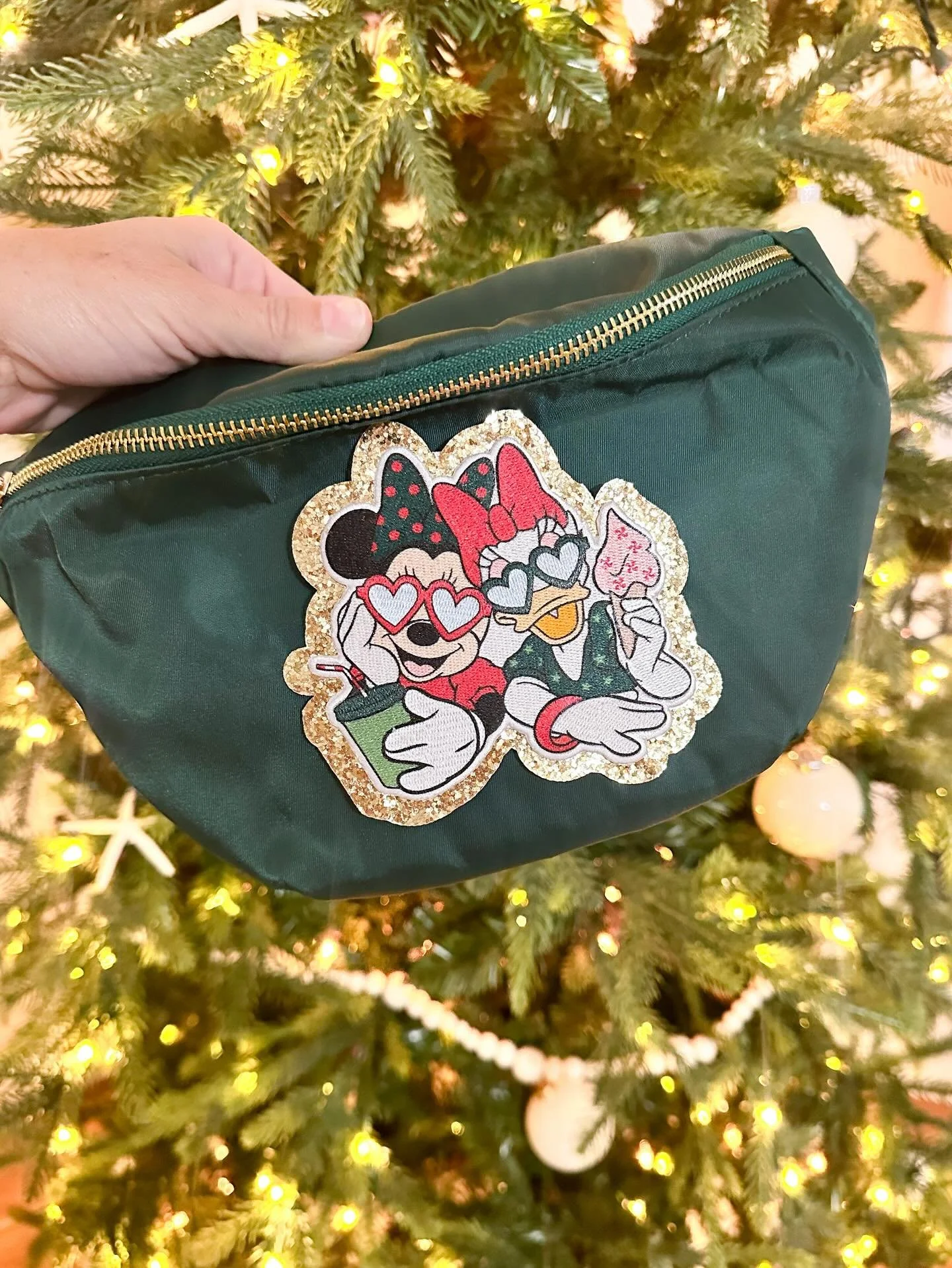 New Christmas besties fanny pack is now available in the shop! Plus I also snuck a few new items up on the site as well 😉 Shop now! (Patches are sewn on but aren&rsquo;t always in photos)