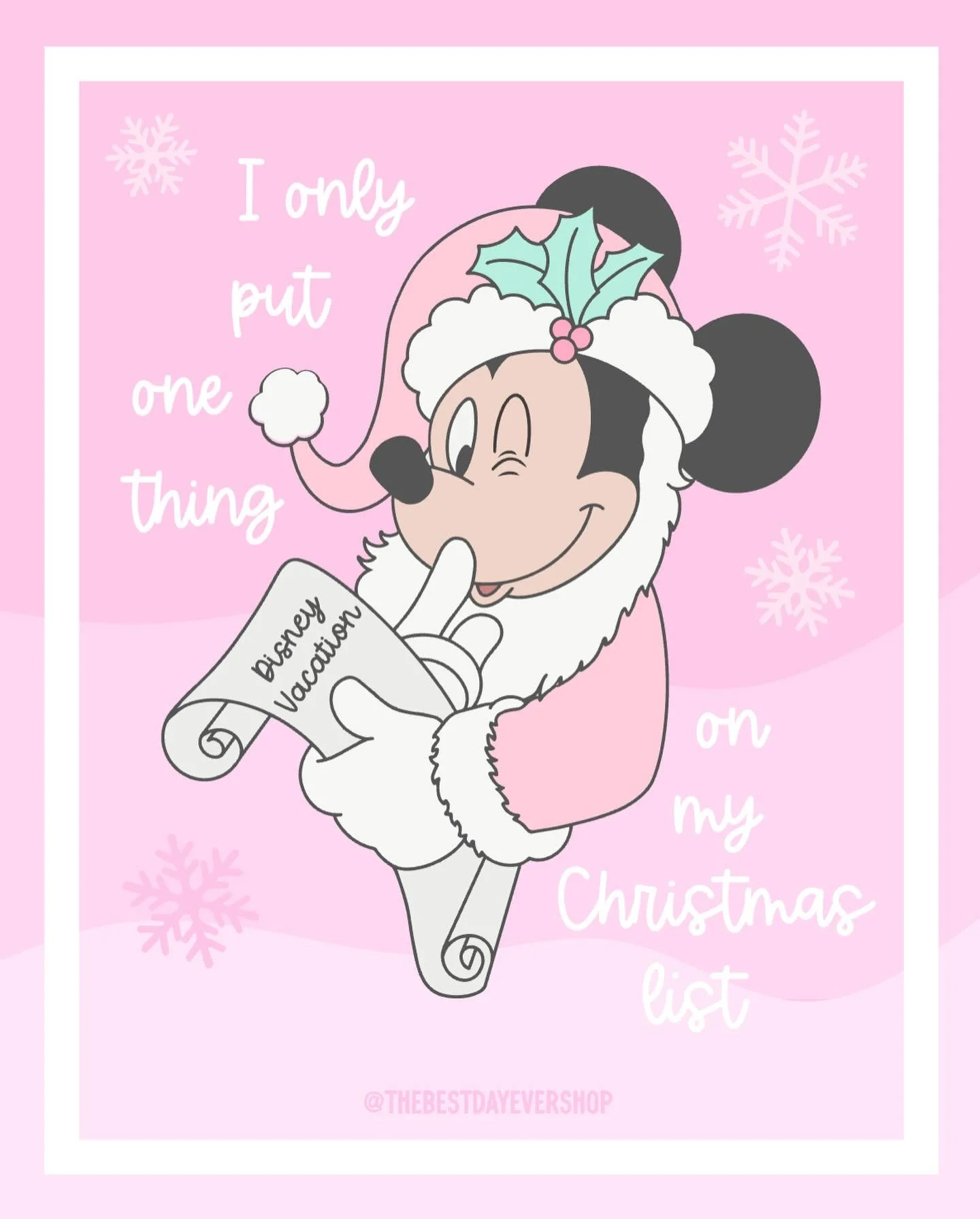 Anyone else hoping for a Disney vacation for Christmas this year?!