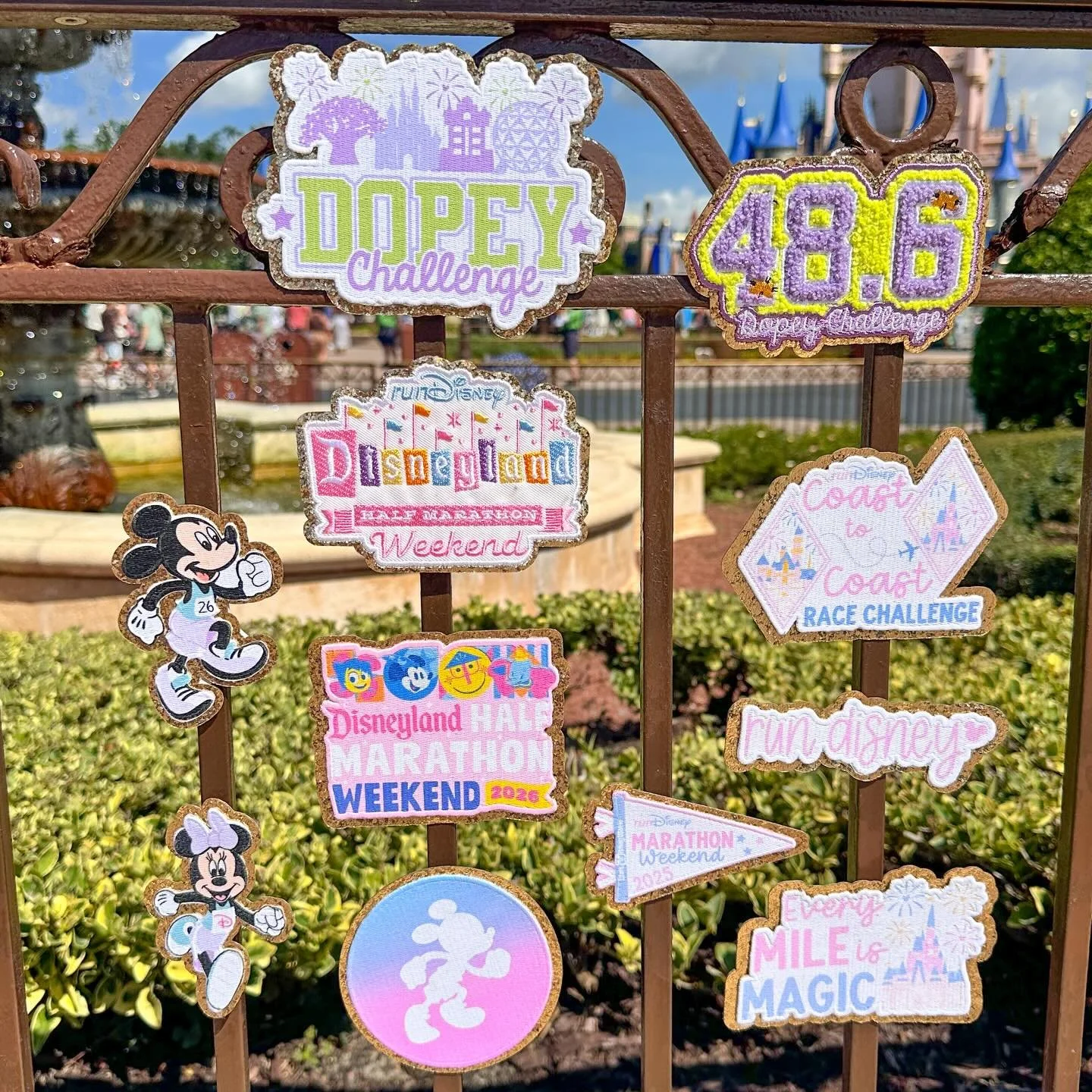 ✨✨Calling all runners! All of our Run Disney inspired patches and fanny packs are 40% off today only with code: RACE. Shop now! ✨✨ (so many options for upcoming Disney Princess half marathon or Disneyland half marathon!)