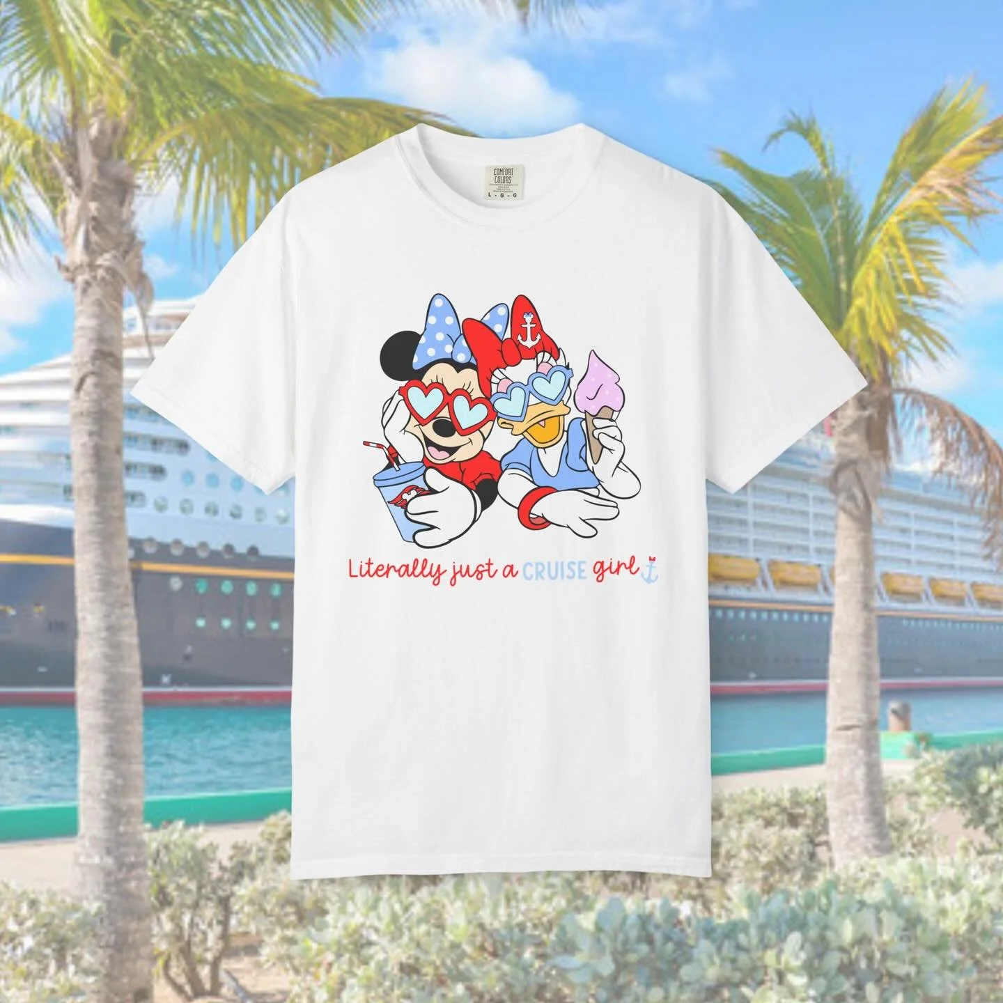 It&rsquo;s time!! Our newest Disney cruise inspired collection is live! Shop a new printed fanny pack, several new tees and crews plus a few new patches. (Peep that cast member patch!) Shop now! ❤️🩵