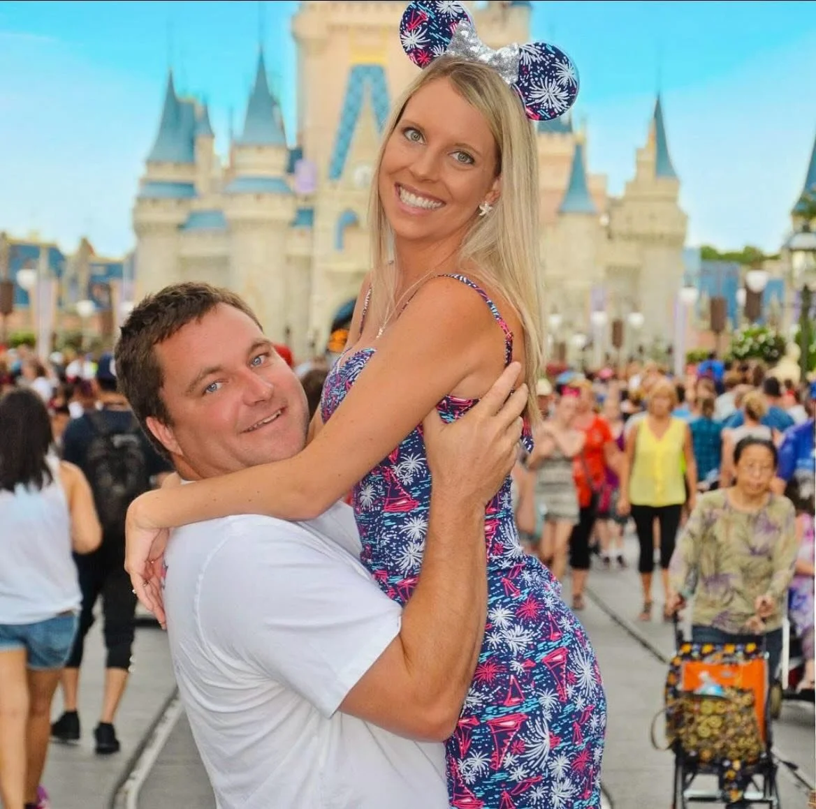 ✨2016 Disney outfit trends really were&hellip; something&hellip;. 🥴 I started out making embroidered shirts and matching ears with Lilly fabric so it&rsquo;s fun to see how much my shop has evolved in the last 10 years! Let me know if you&rsquo;ve b