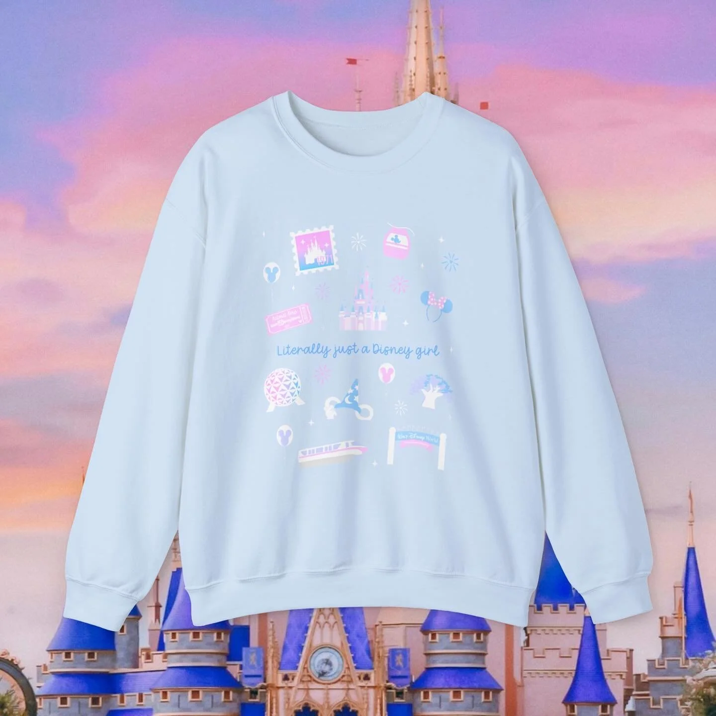 It&rsquo;s time!! New WDW collection is here! Shop new park girl inspired tees, crews, a new fanny pack and patches! Plus a new Disney castmember collection is also here. Shop everything on our website now! ✨