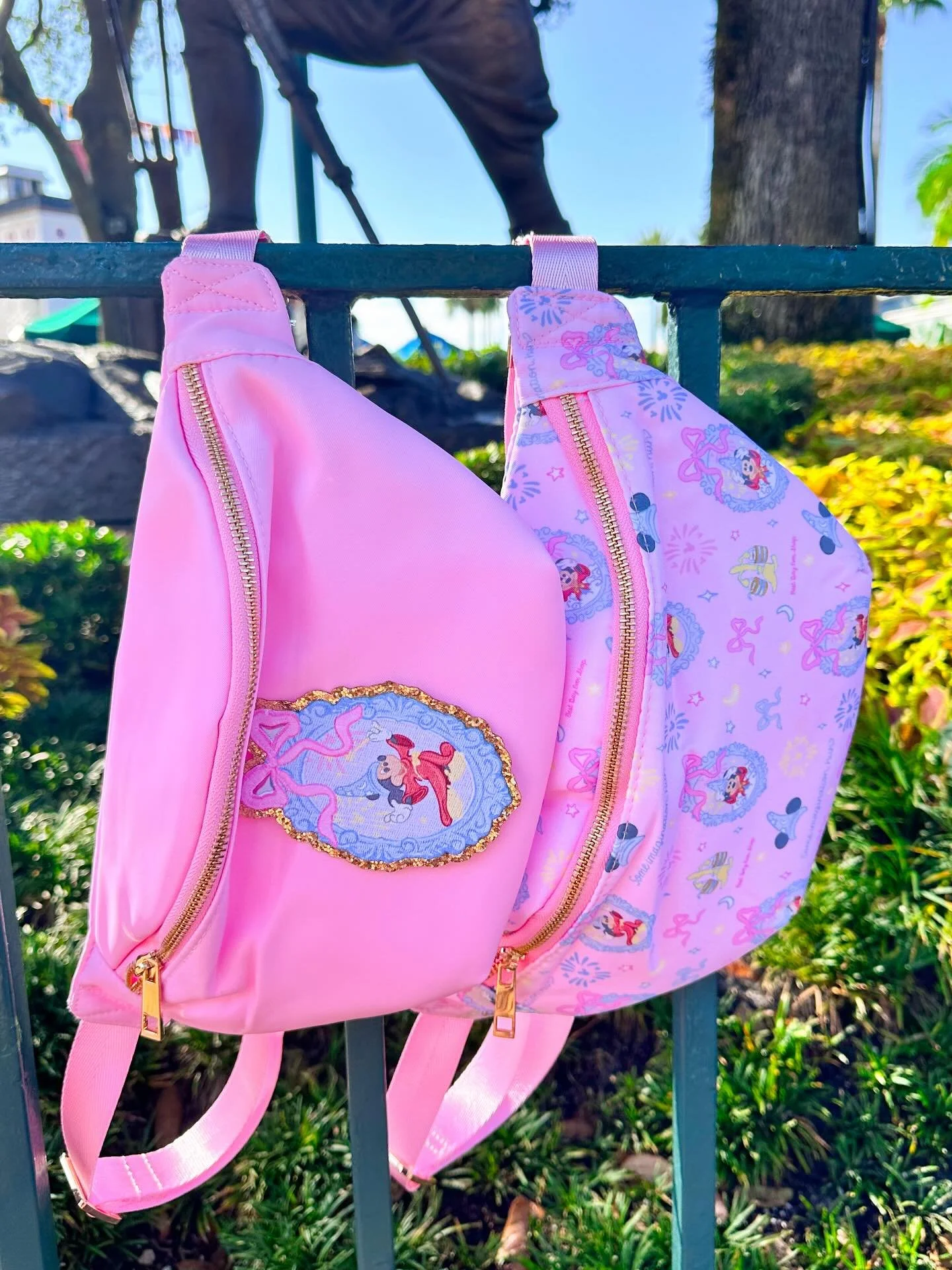 A moment for the sorcerer Mickey collection. These have been fan favorites for almost a year now. I love how much you all love this cutie print. Availablenow in a fanny pack, patch, tee or crew. Fun fact, don&rsquo;t come for me but  I&rsquo;ve still