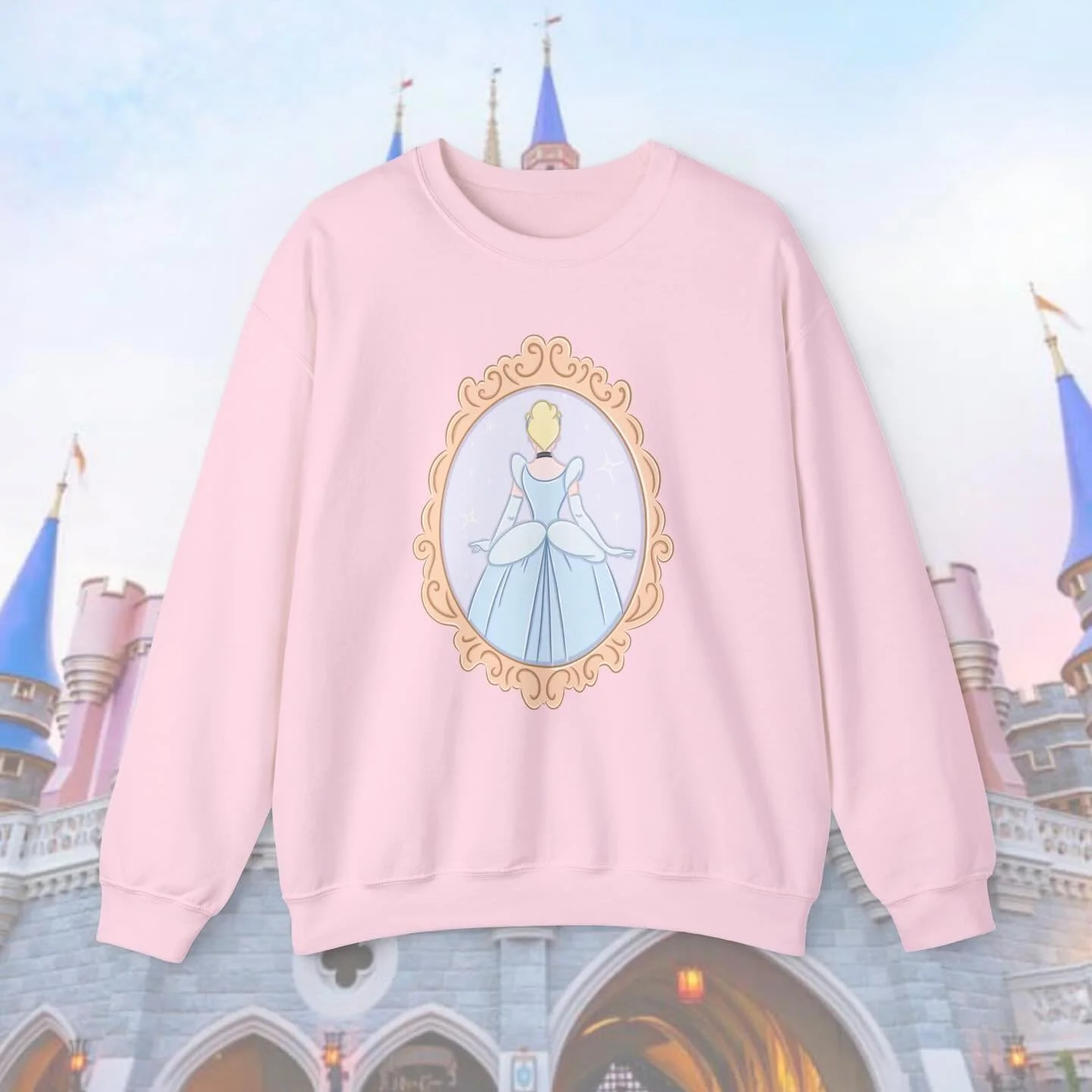 ✨✨You all have been loving the new princess collection! Cinderella was definitely everyone&rsquo;s favorite! Shop her and other princess tees and crews now!✨🩵