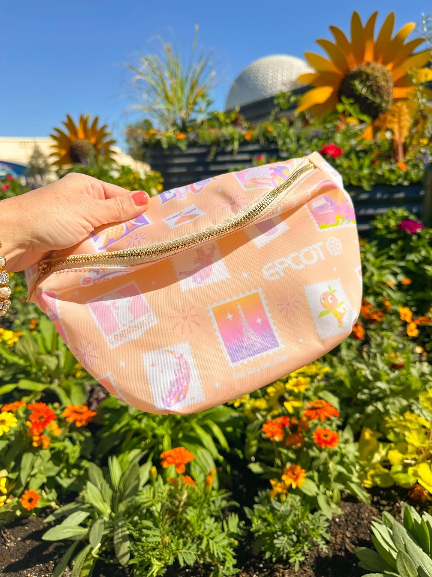 Exciting new collection launching tomorrow! Epcot is just so beautiful in the Spring and I was so excited to create a collection that captures the Spring colors! More sneak peeks coming soon! ✨🌸☀️🌼