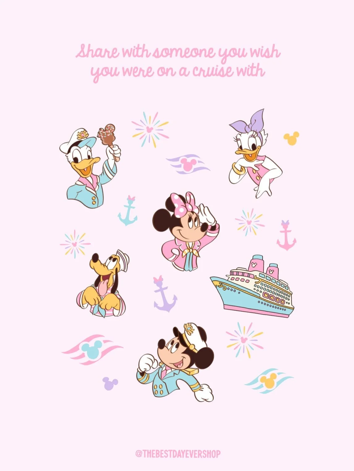 It&rsquo;s cruise season! Let me know if you have an upcoming Disney cruise! (If not, here&rsquo;s your reminder to plan one!) We are going on the Disney Wish in just over a week and I can&rsquo;t wait!❤️🛳️💙