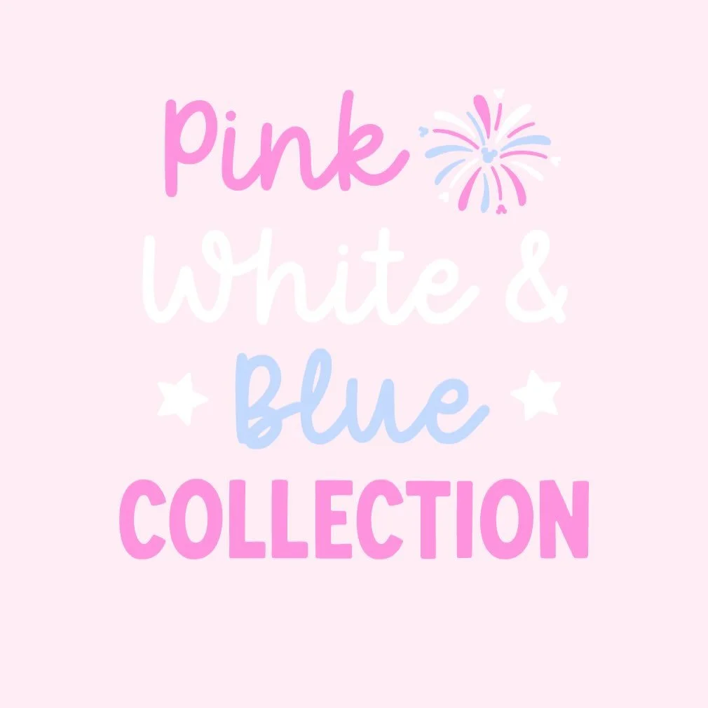 I&rsquo;m so excited for this new collection that launches tomorrow at 10 am! Here&rsquo;s a sneak peek of 4 out of 11 new designs 🎀 It really might be one of my favorites of the whole summer! Fun fact: Fourth of July is actually my favorite holiday