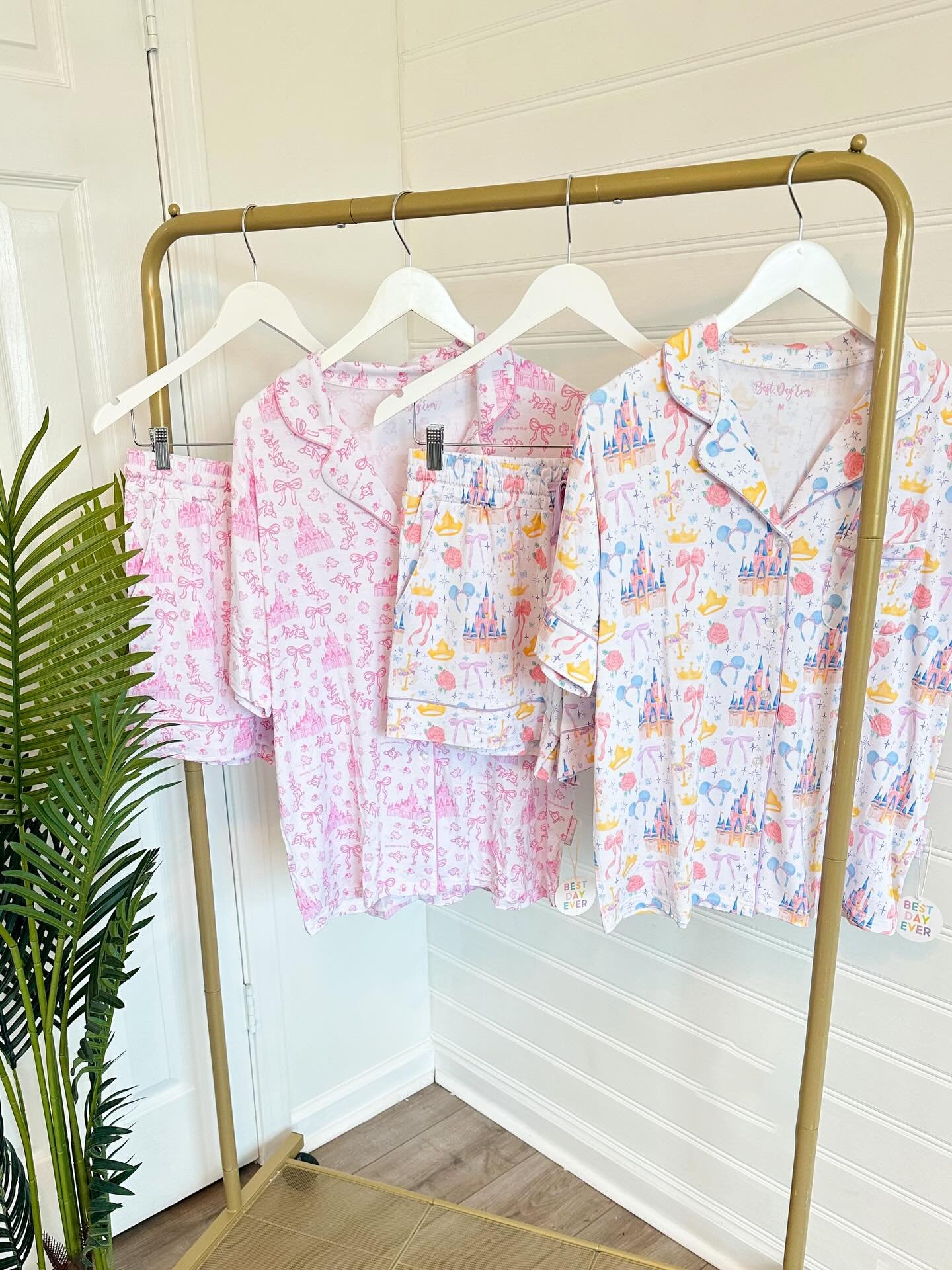 A moment for all of the pajama prints I have available! (Swipe to see them all!) You guys have been loving so many of these that many are already sold out. Shop our pajama section on the site now to grab yours while they&rsquo;re still around ✨ Let m