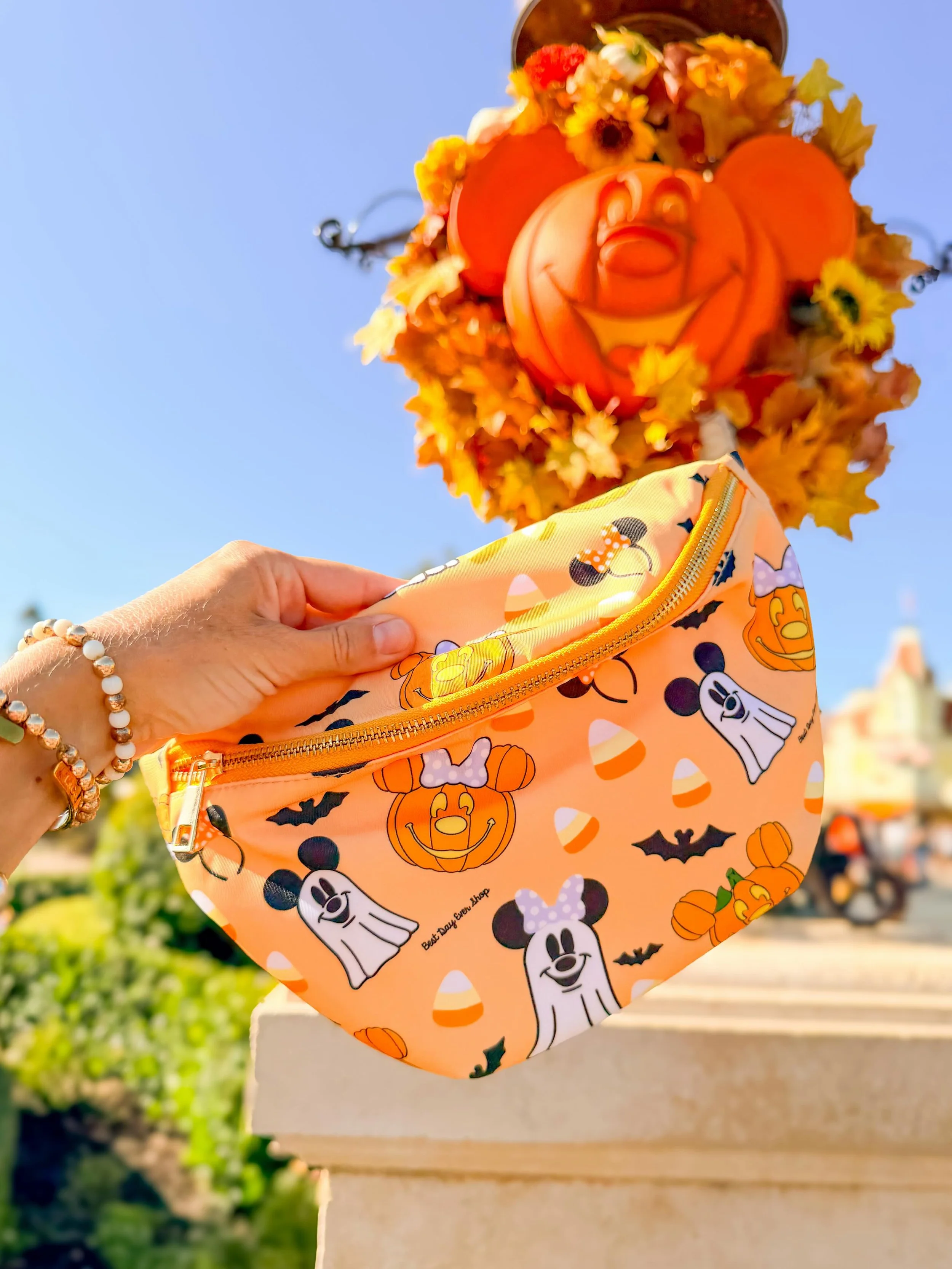 Halloween bags, pajamas and patches are all 40% off today! Use code: HALLOWEEN40 🎃 All Halloween will be leaving the shop this weekend since Christmas is coming so be sure to grab your items now if you have upcoming MNSSHP or Oogie Boogie Bash trips