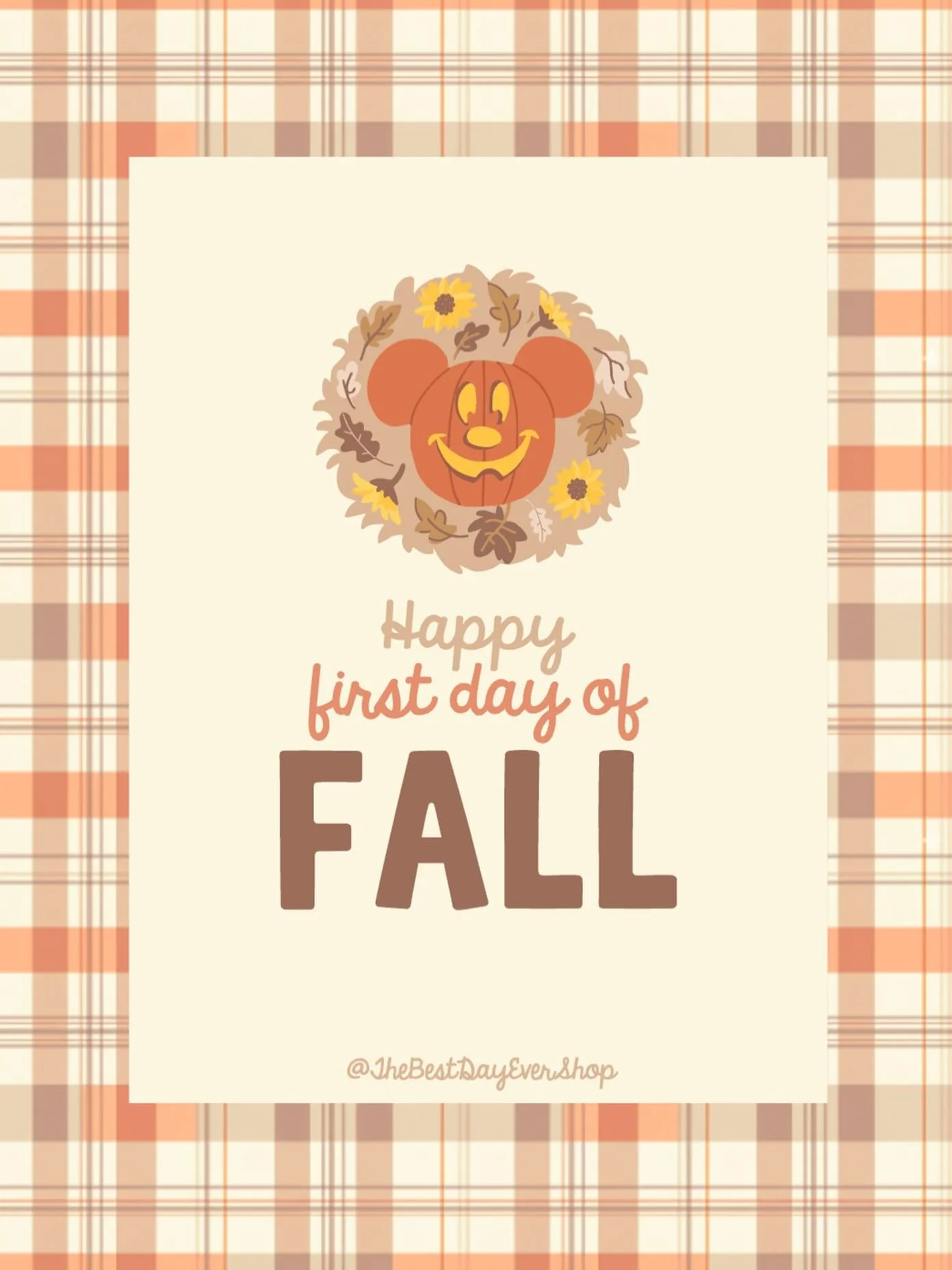 Happy first day of Fall! Oddly enough, Christmas just launched in our shop but it&rsquo;s officially the start of Fall everywhere else! What&rsquo;s your favorite thing about the new season?!🍂🍁🍃