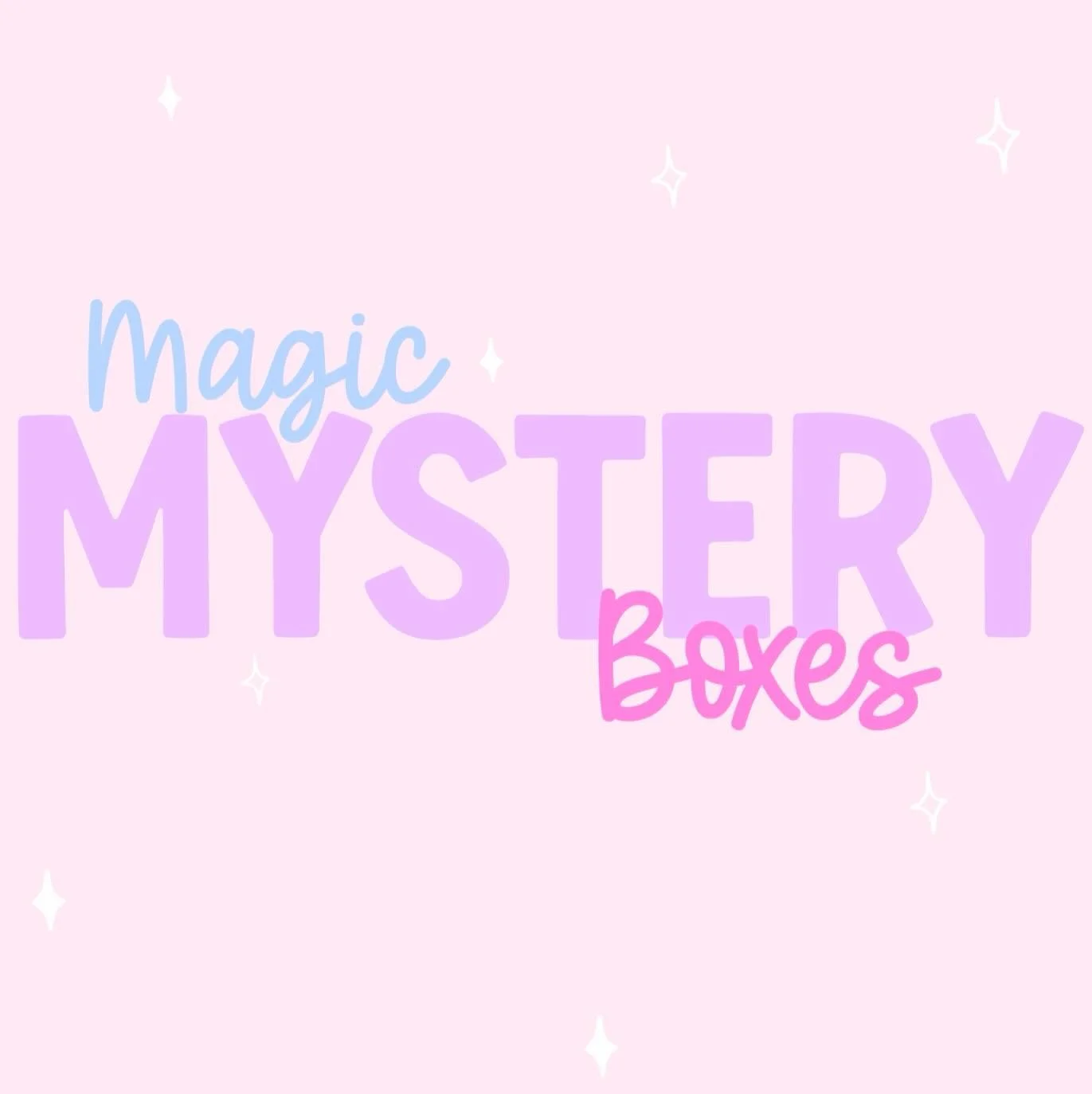 ✨✨Magic mystery boxes are back- today only!! ✨✨ These are boxes of surprise goodies at a discounted rate. You can choose from 3 price points. Now available on our website today only! See the listing for all of the details about what to expect in your
