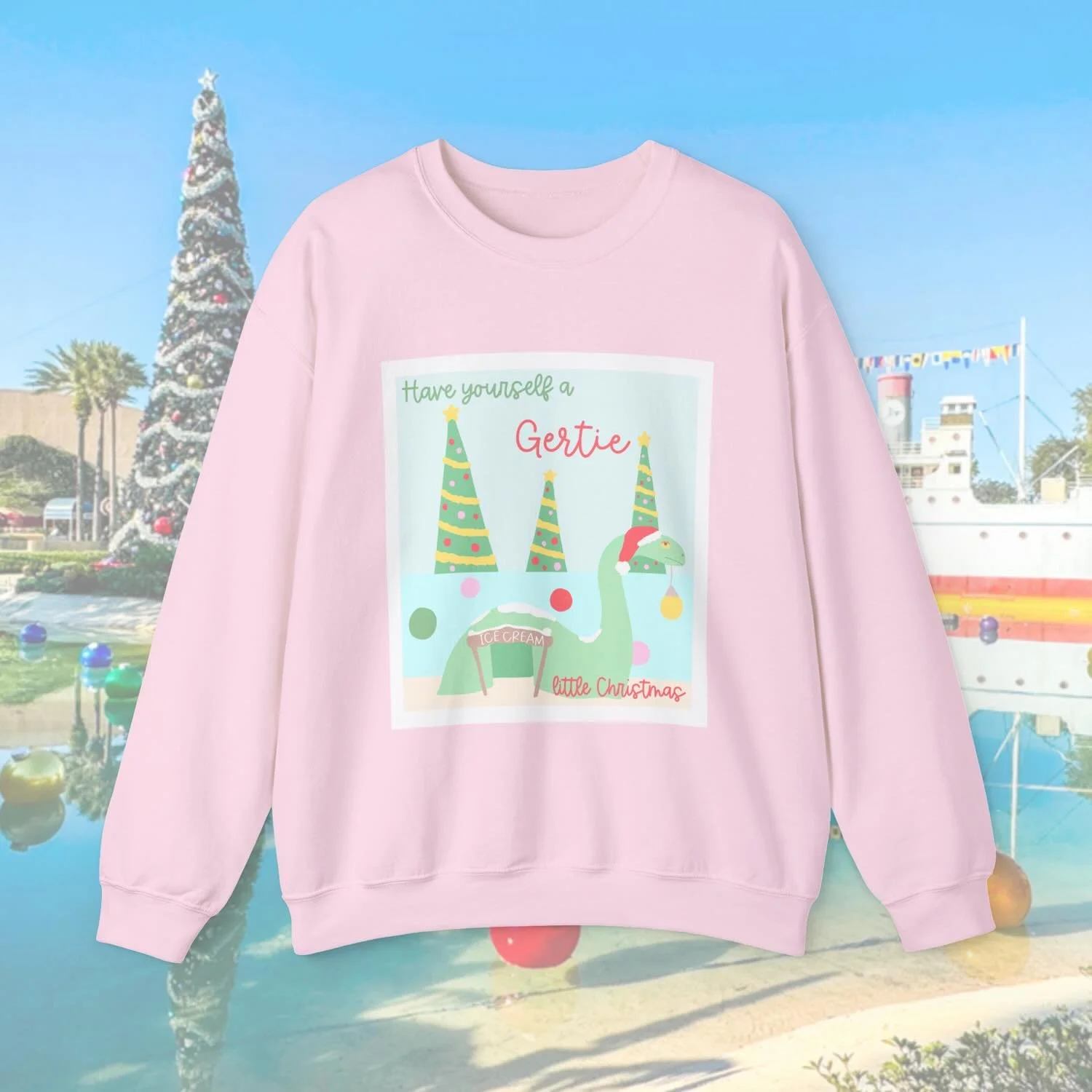 Here&rsquo;s a look at some of our best selling customizable Christmas shirts and crews. Which one is your favorite? 🎄