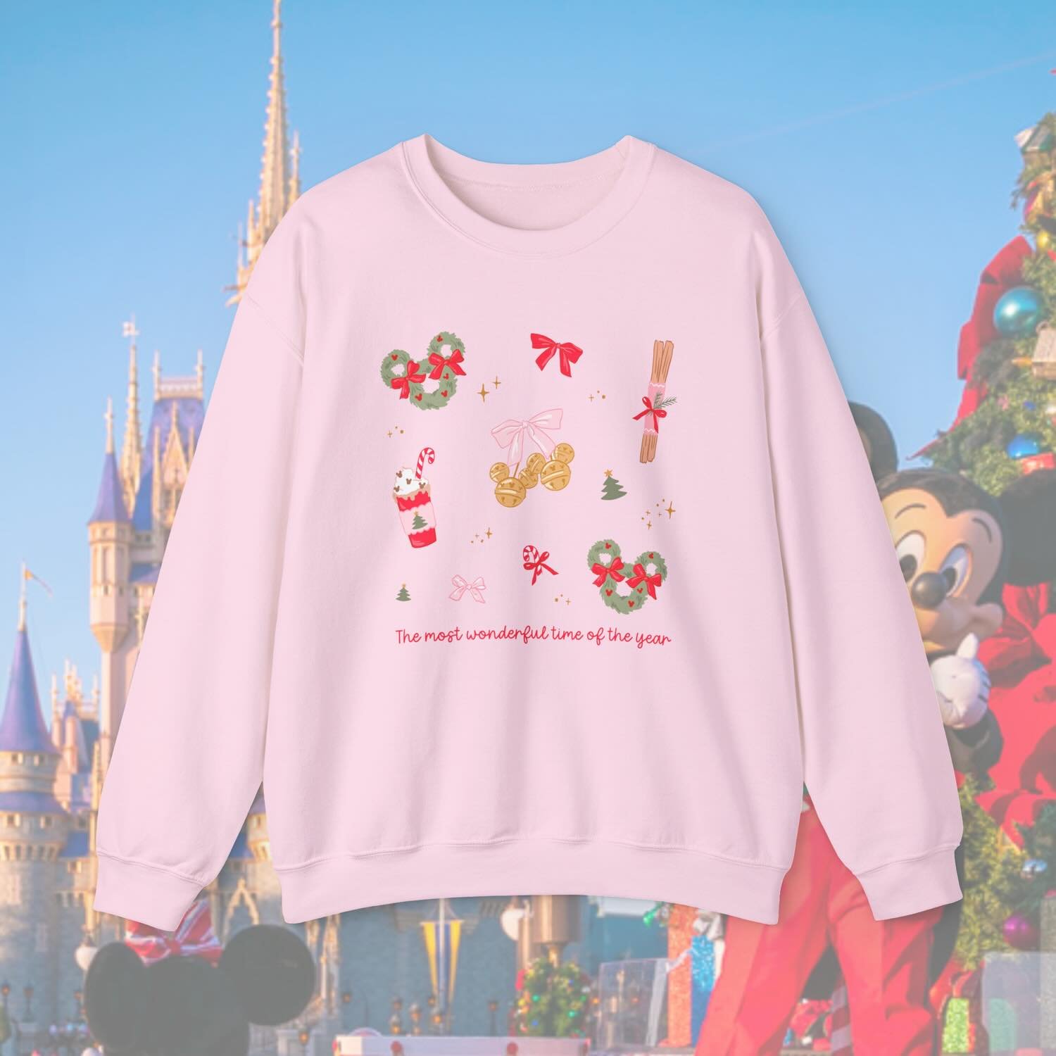 Our most wonderful time of the year print is here! Shop customizable tees and crews plus matching fanny packs and XL pouches now!