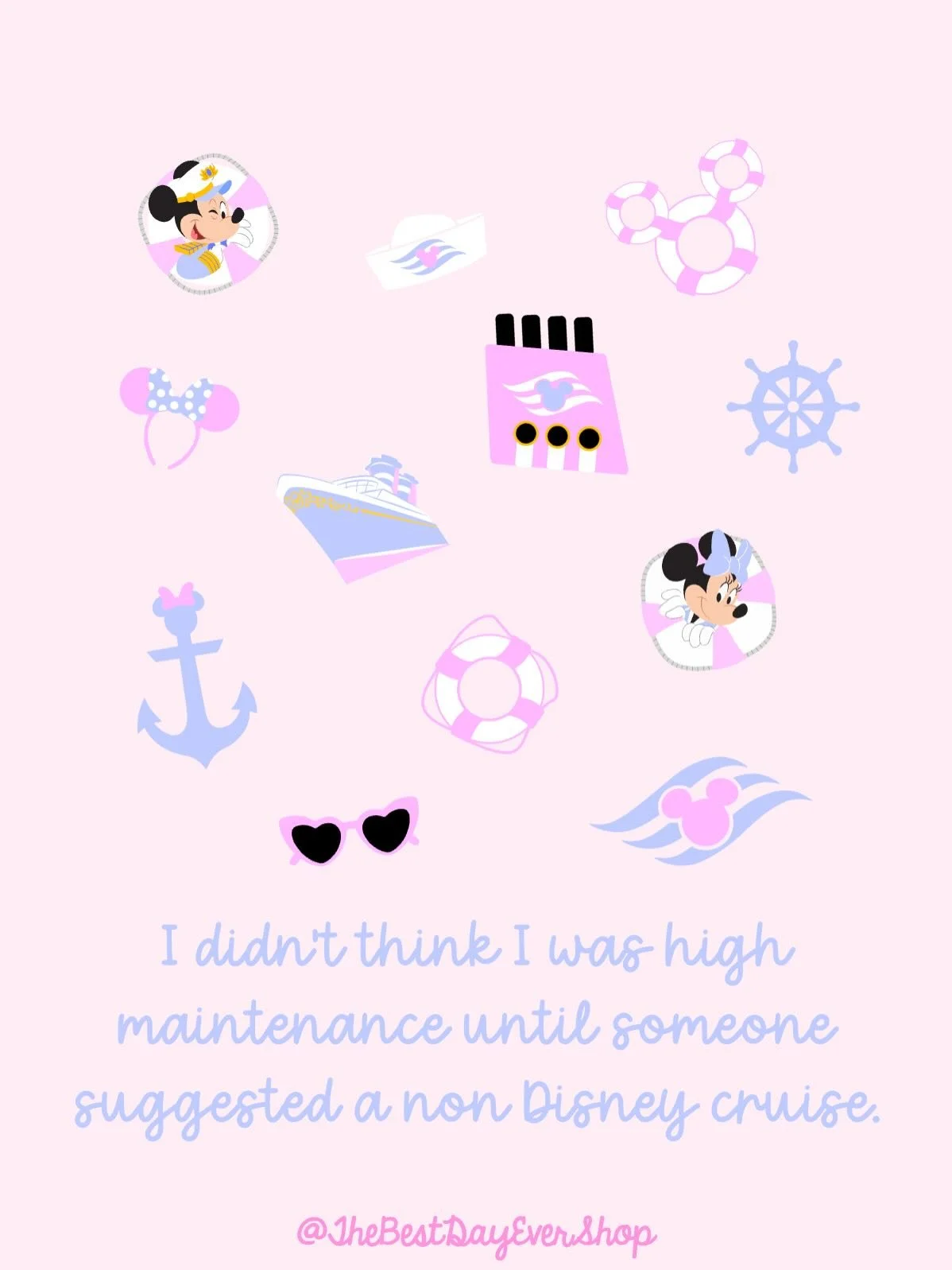Disney cruise but make it pink!! Your favorite pink cruise pajamas are back in stock and this time there are matching bags! New mini and XL pouches, fanny packs, cup sleeves and totes. Shop now! ☀️💕 (plus! Christmas cruise pjs just restocked!)
