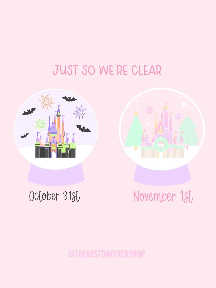 Just in case anyone wasn&rsquo;t sure how this works 🎃🎄🎃🎄 Halloween &mdash;> Christmas November 1st! Which one do you like best? I couldn&rsquo;t decide so I picked both!