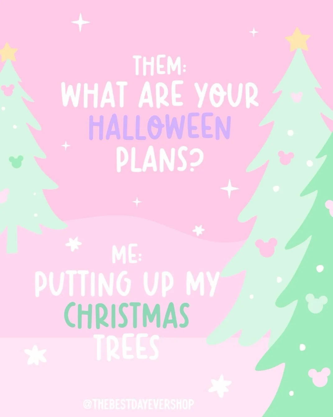 What are your Halloween plans? Me- putting up my Christmas tree! How fun that we have a whole weekend to work on it this year. 🎄 Just one more week!! 🎃