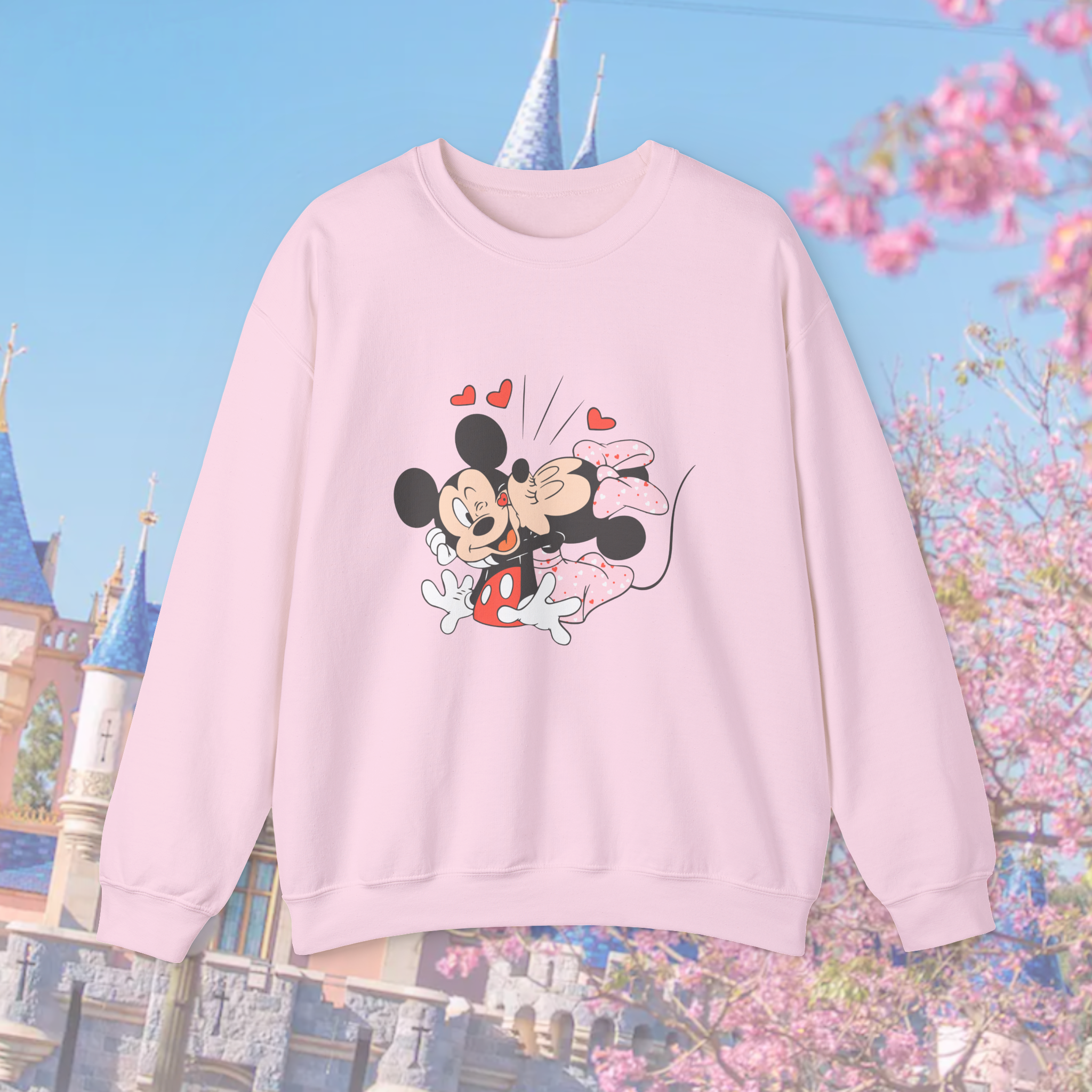 CHOOSE TEE OR CREW- Valentine's Mouse