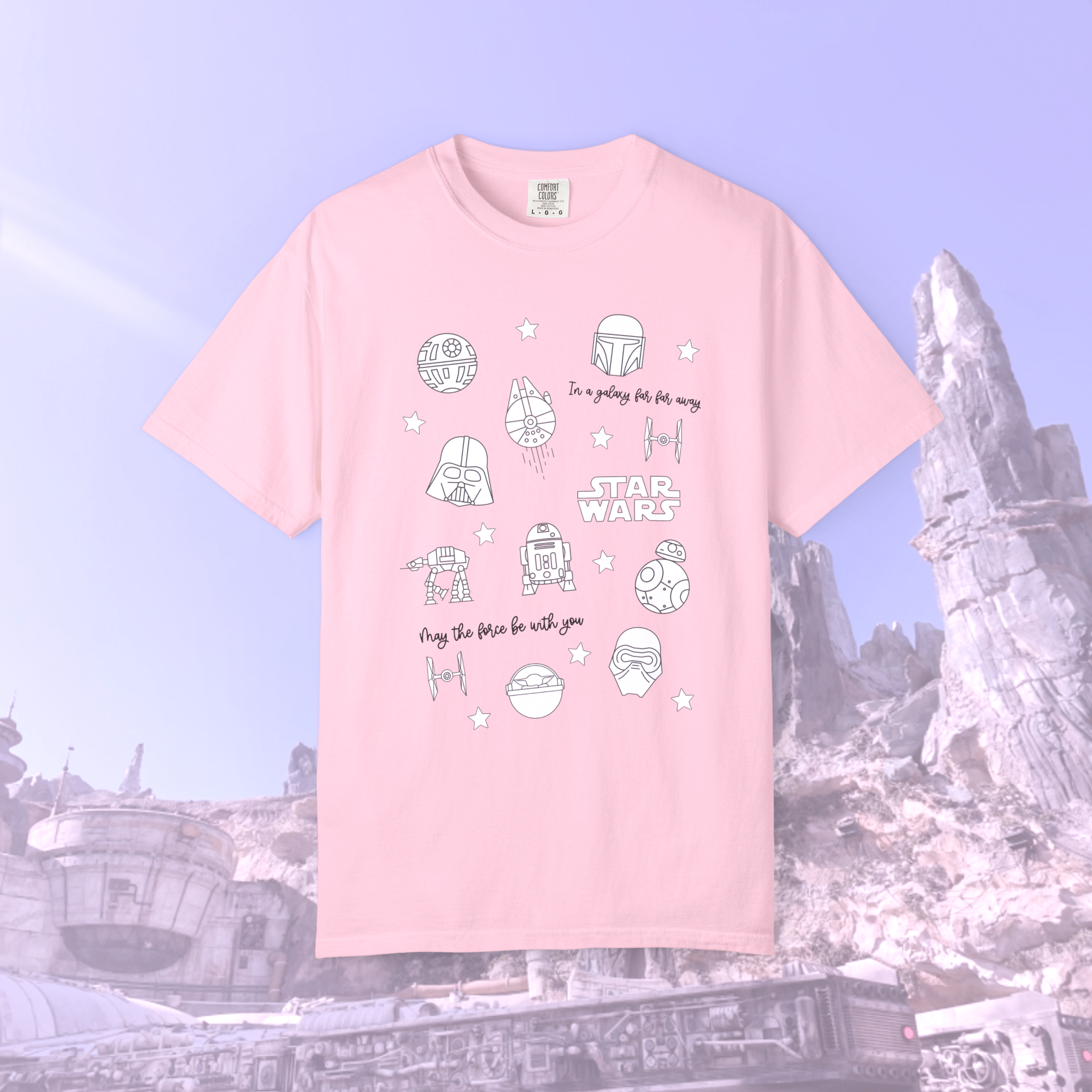 CHOOSE TEE OR CREW-  SW Icons