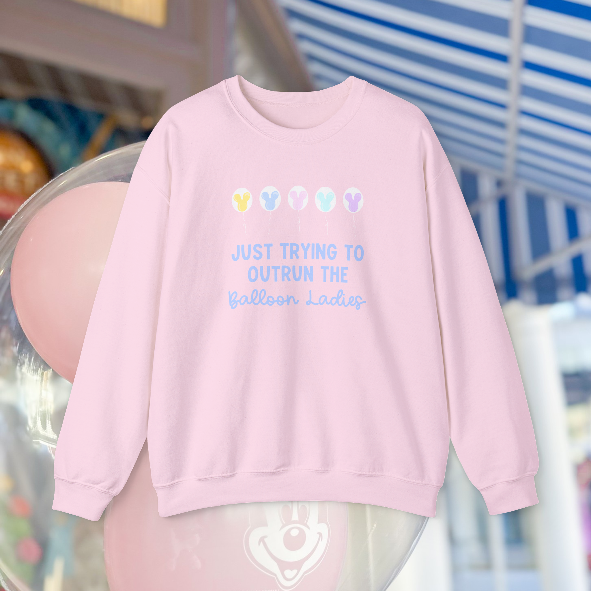 CHOOSE TEE OR CREW-  Balloon Ladies