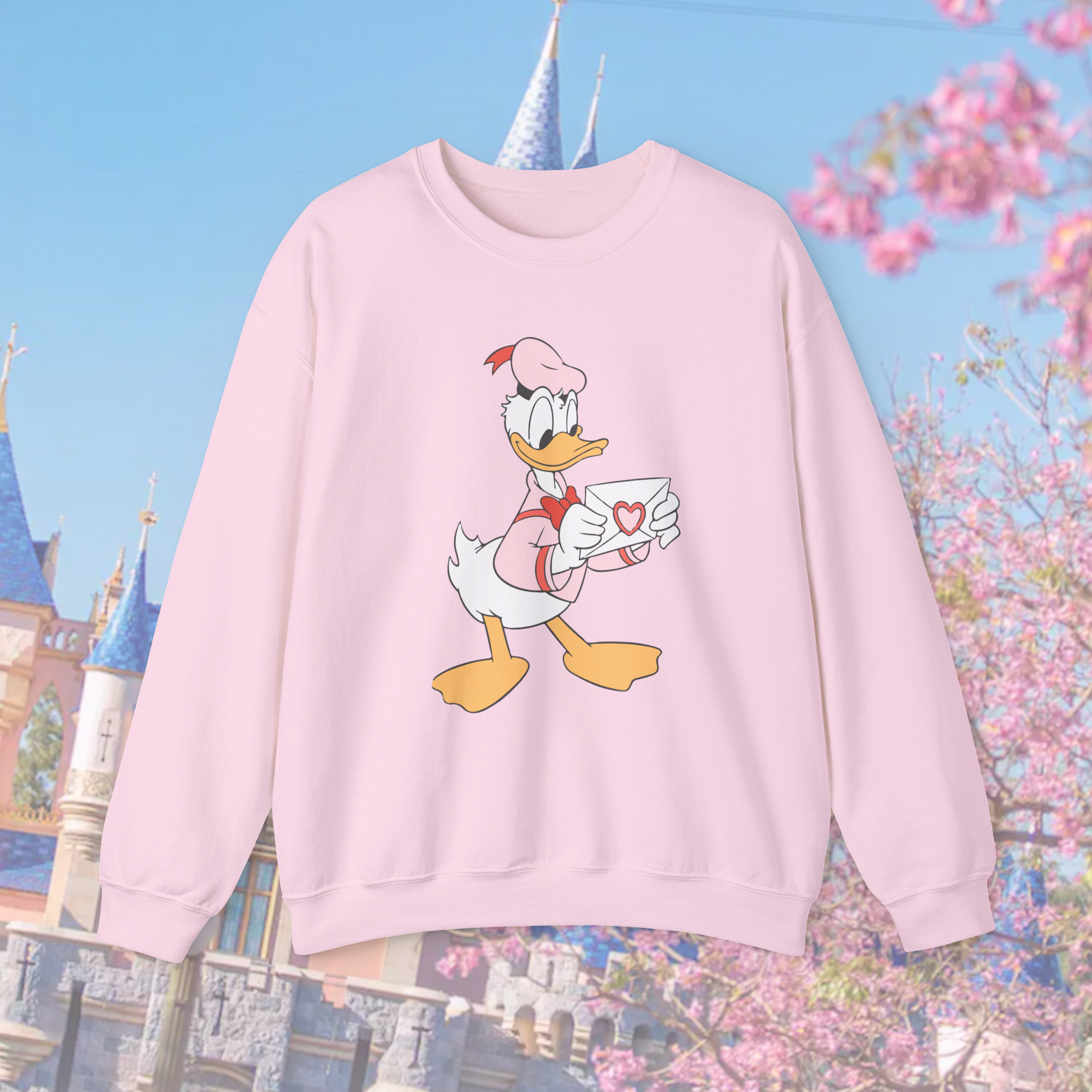 CHOOSE TEE OR CREW- Valentine's Mr Duck