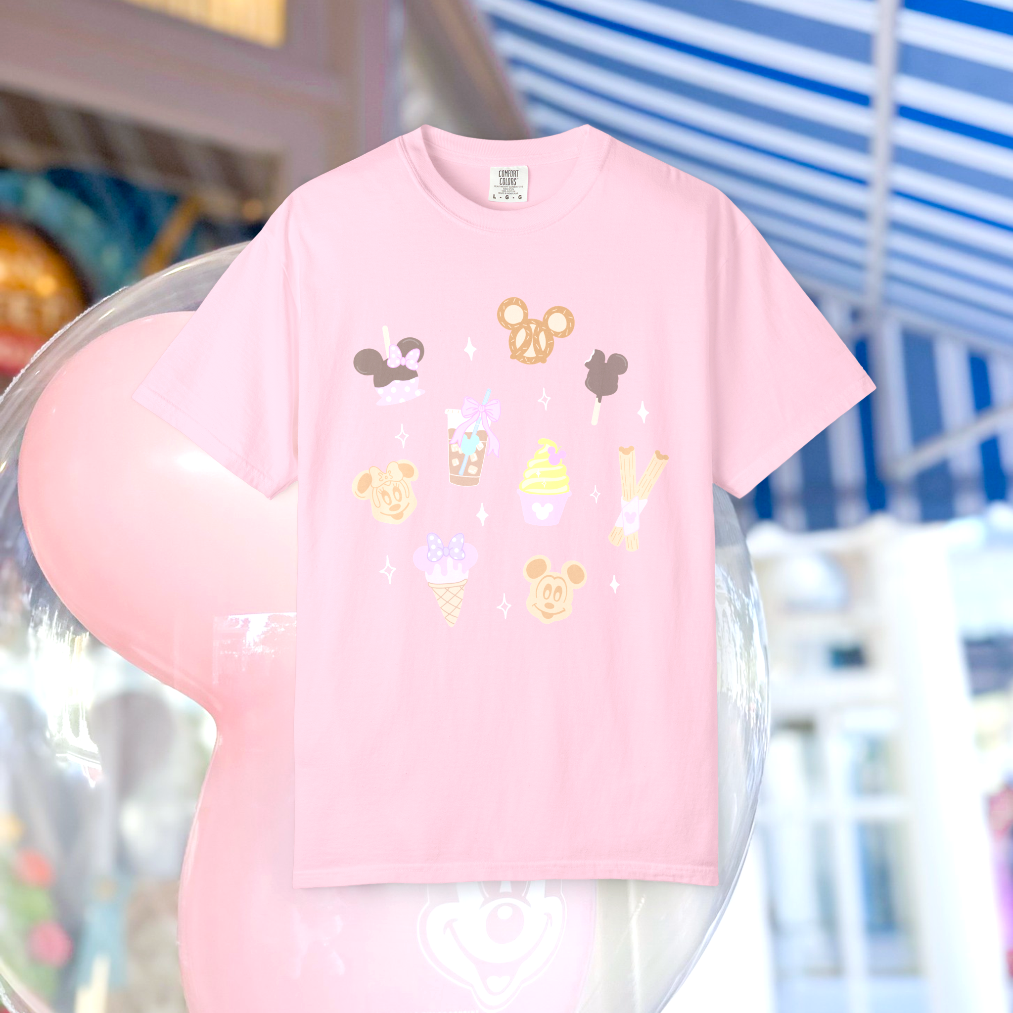 CHOOSE TEE OR CREW- Snacks